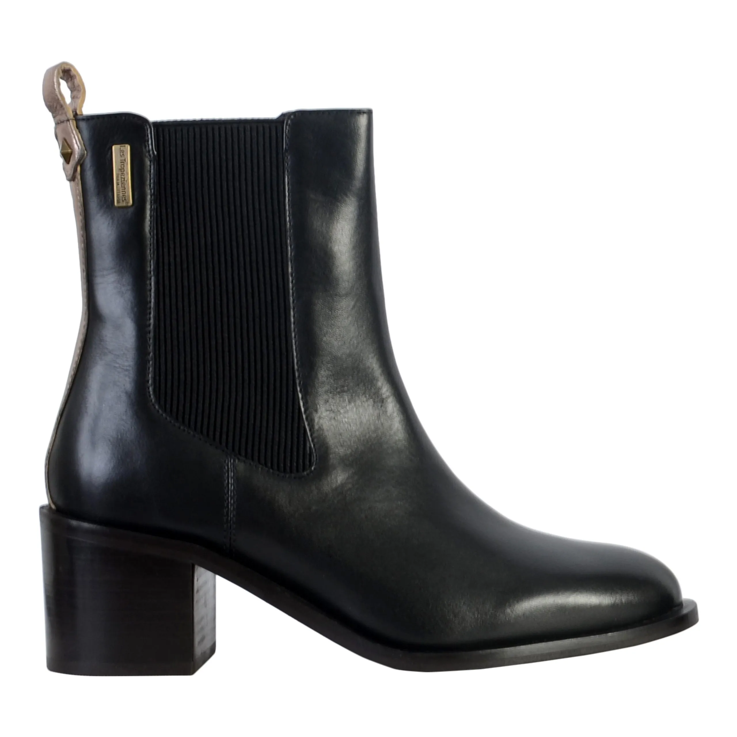 Bottines en cuir Looly Noir