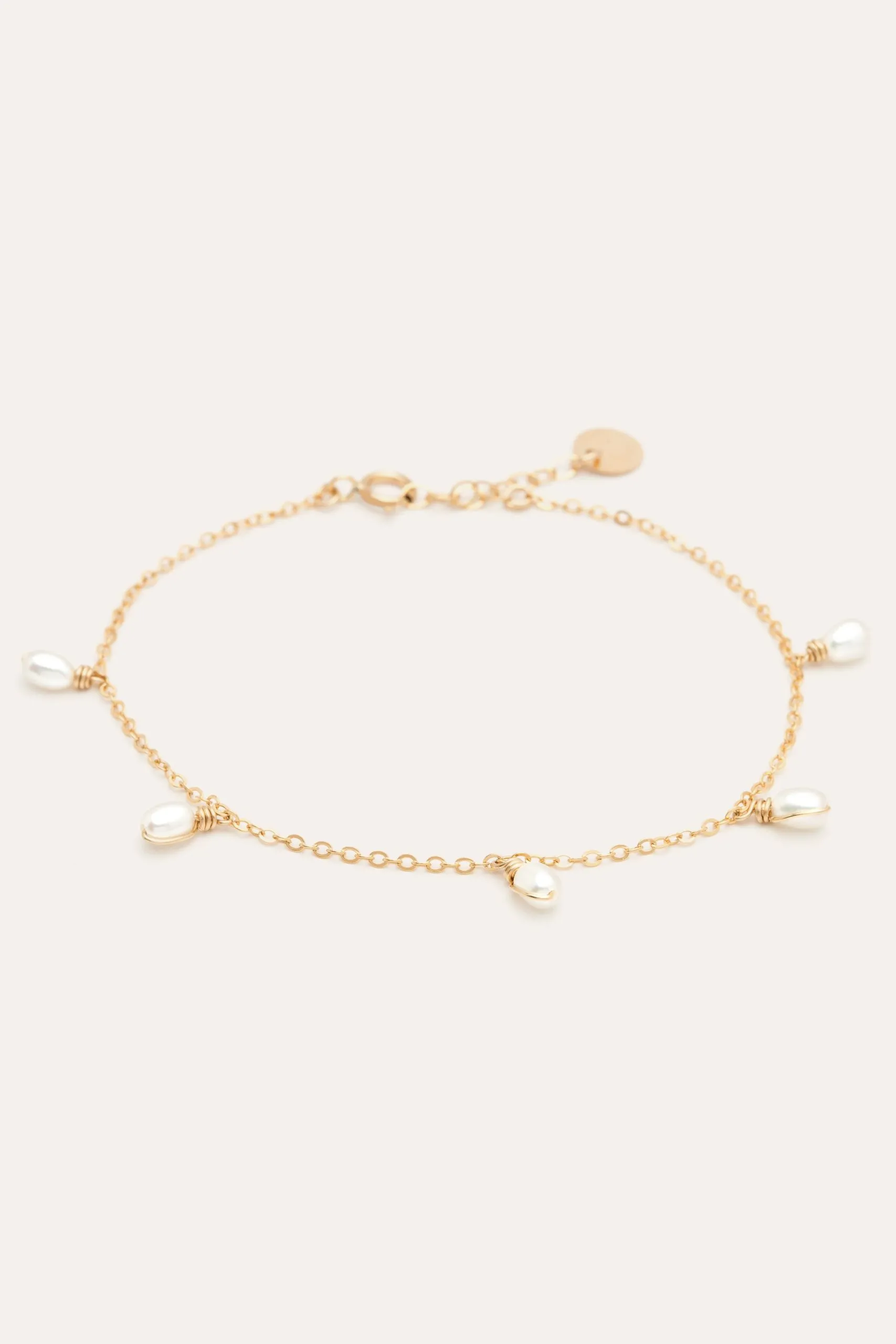 Bracelet faraya perles Blanc