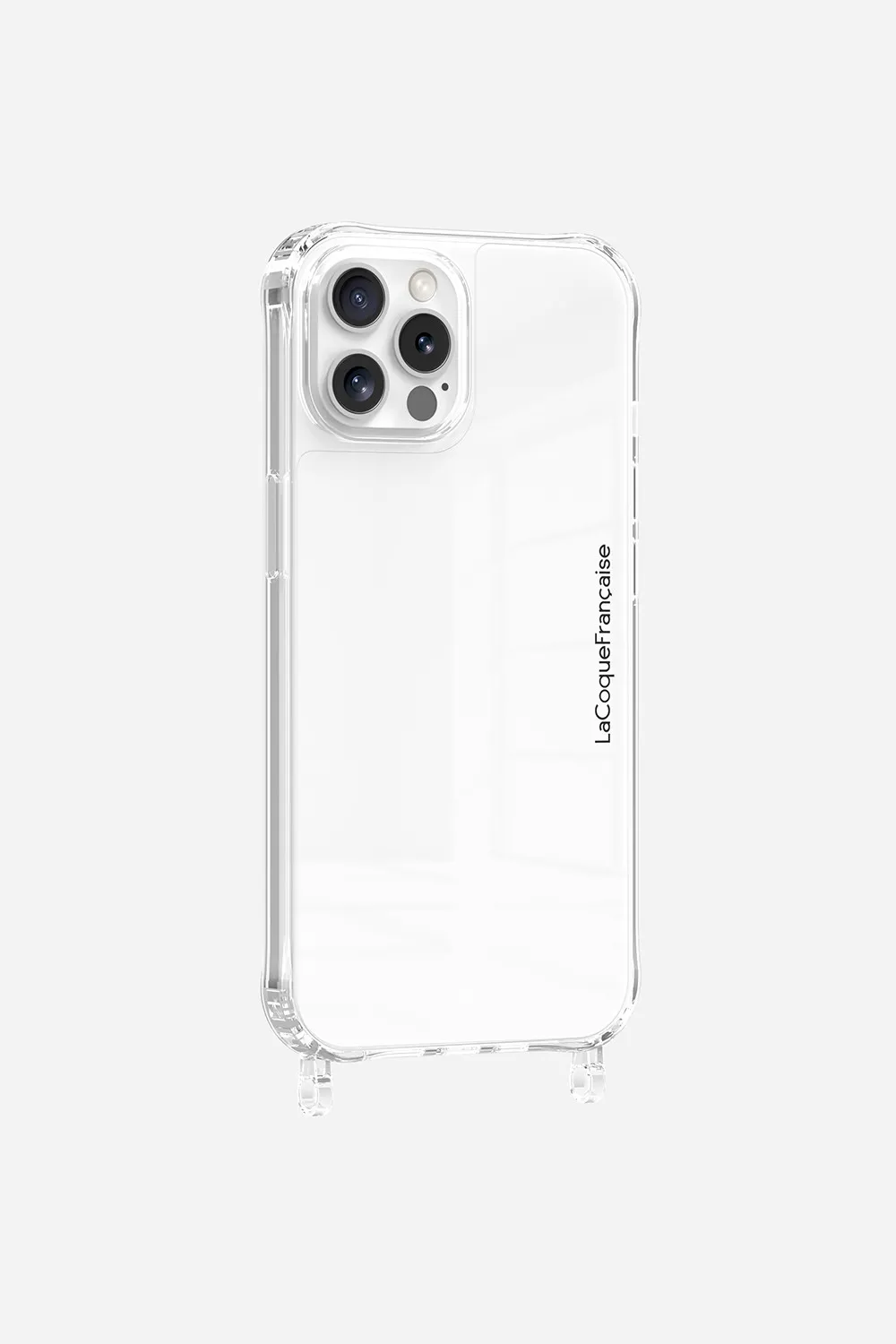 Coque de téléphone avec anneaux pour iphone 12 / 12 pro Argent