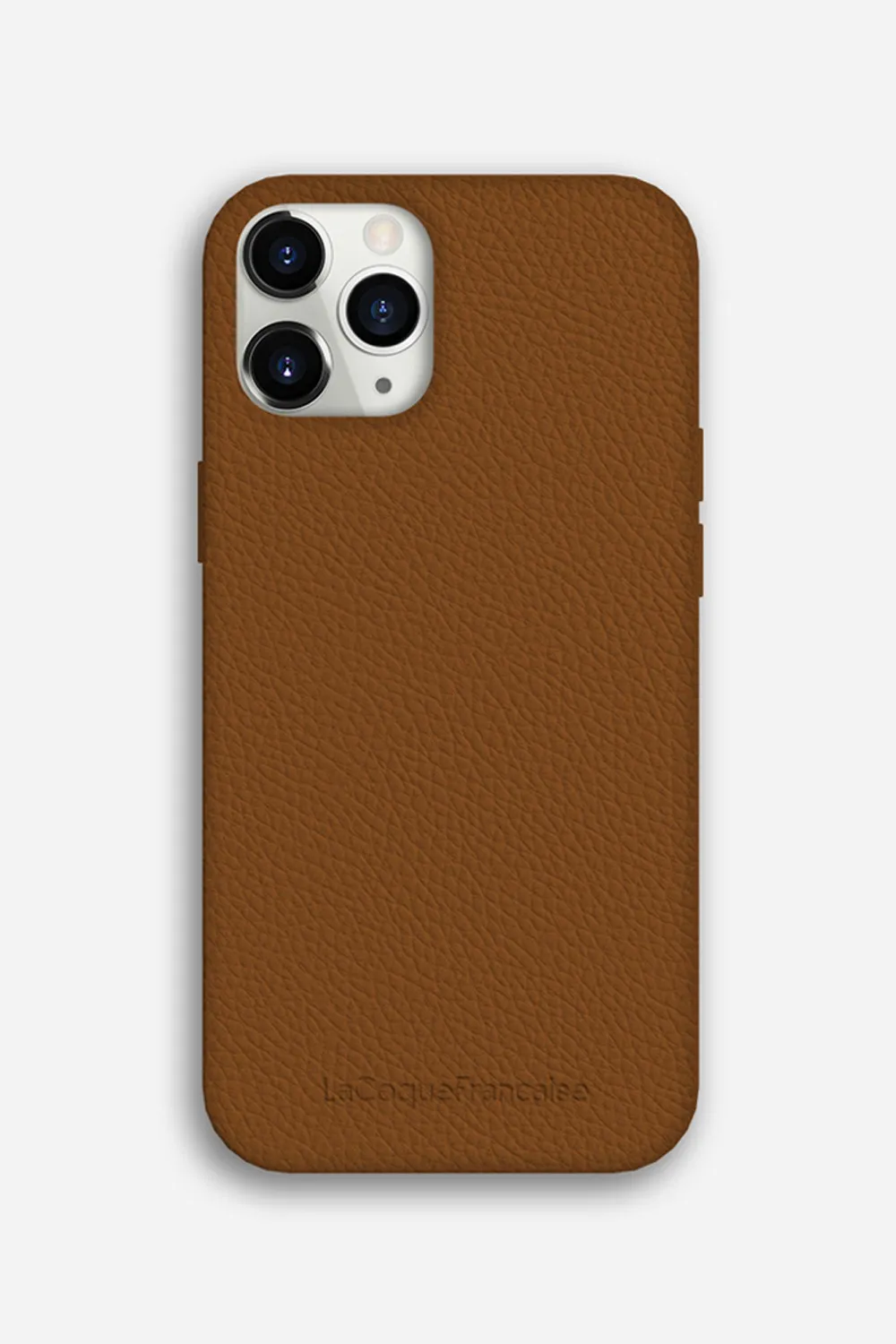 Coque de téléphone en cuir pour iphone 11 pro max Marron