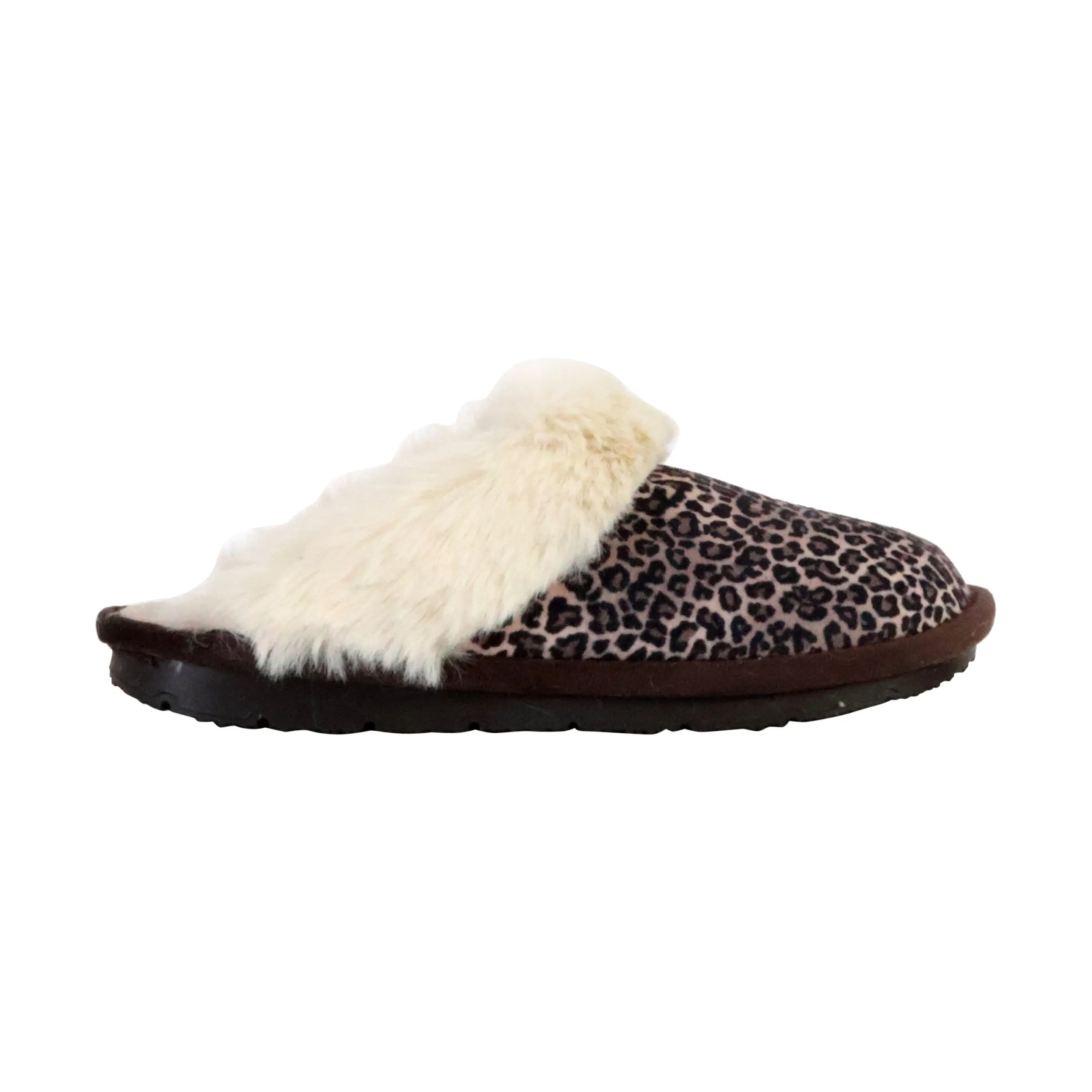 Chausson à enfiler brienne Marron