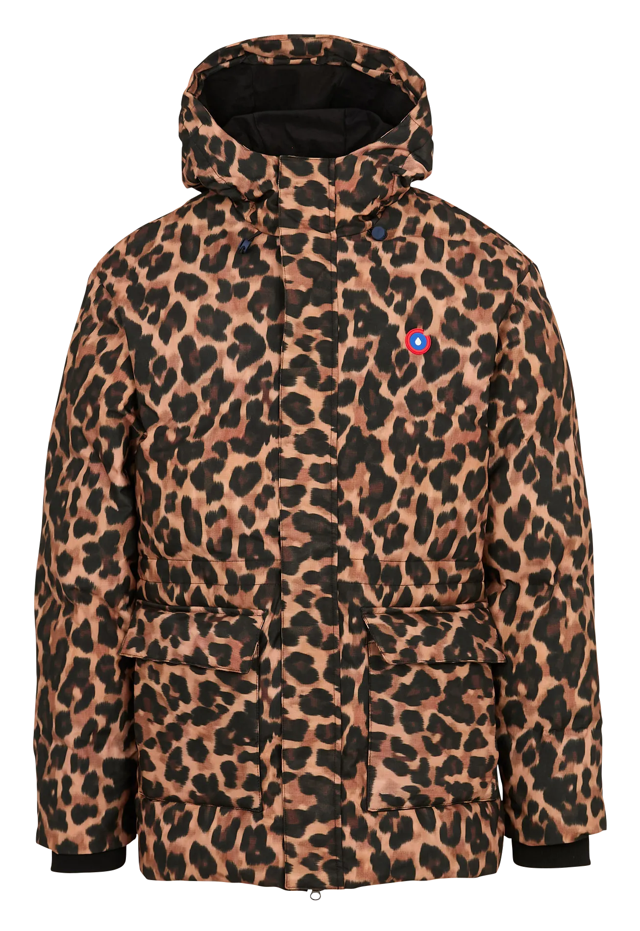 Doudoune mi-longue imperméable Multicolore VICTOIRE