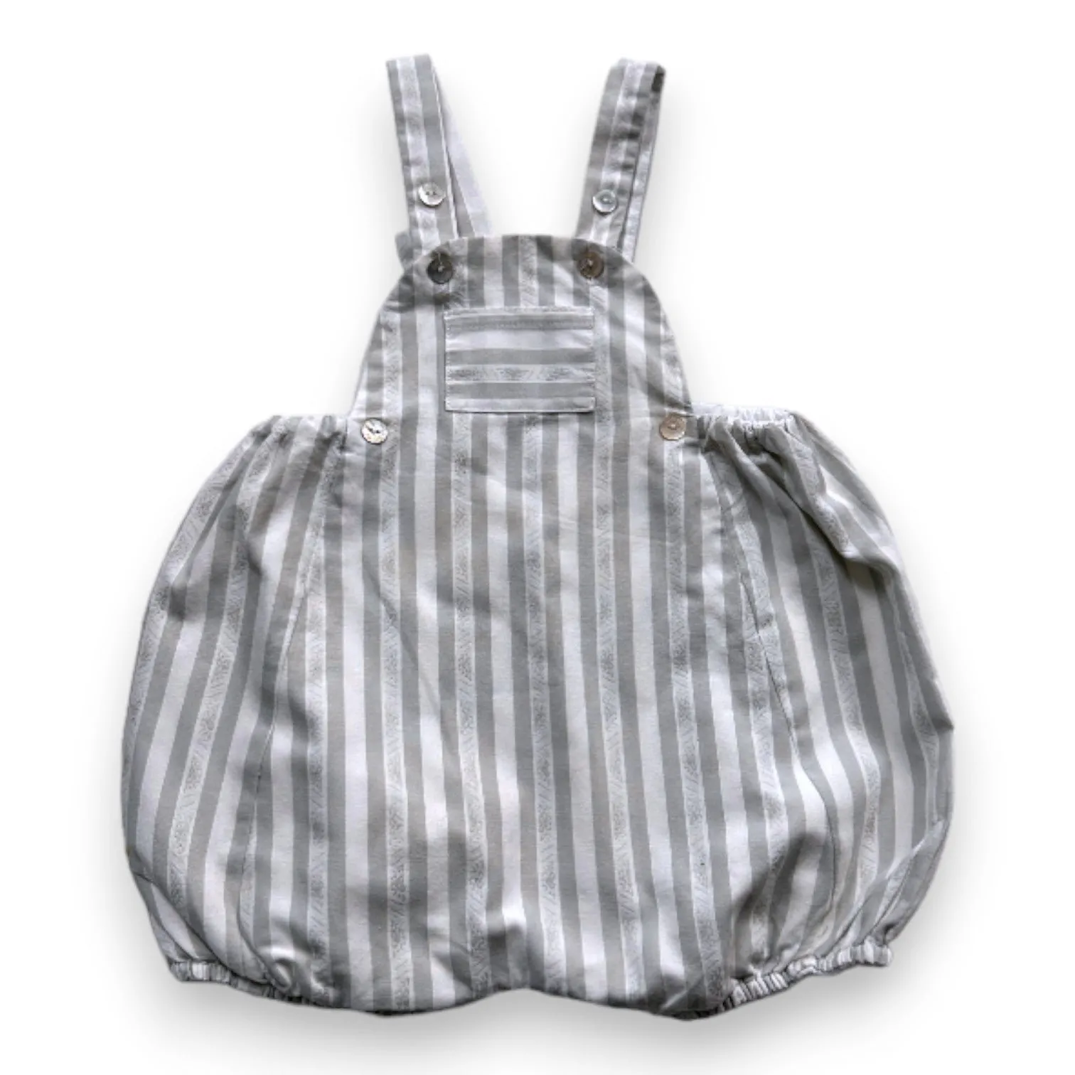 Salopette bébé gris - 18 mois Gris