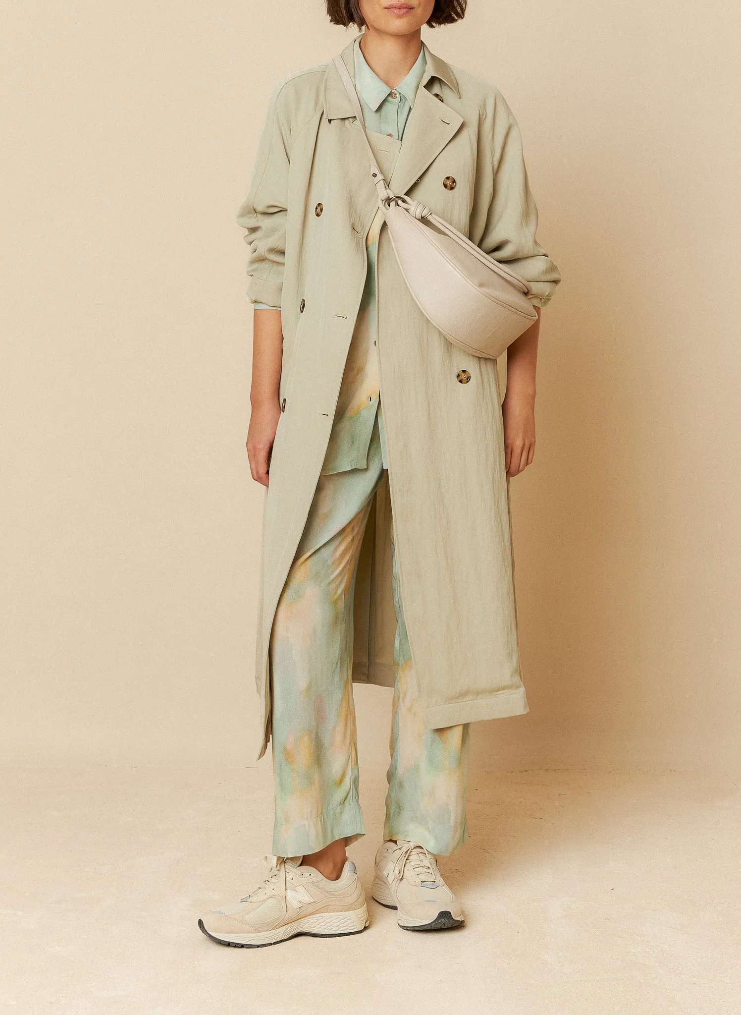 Trench oversize Beige