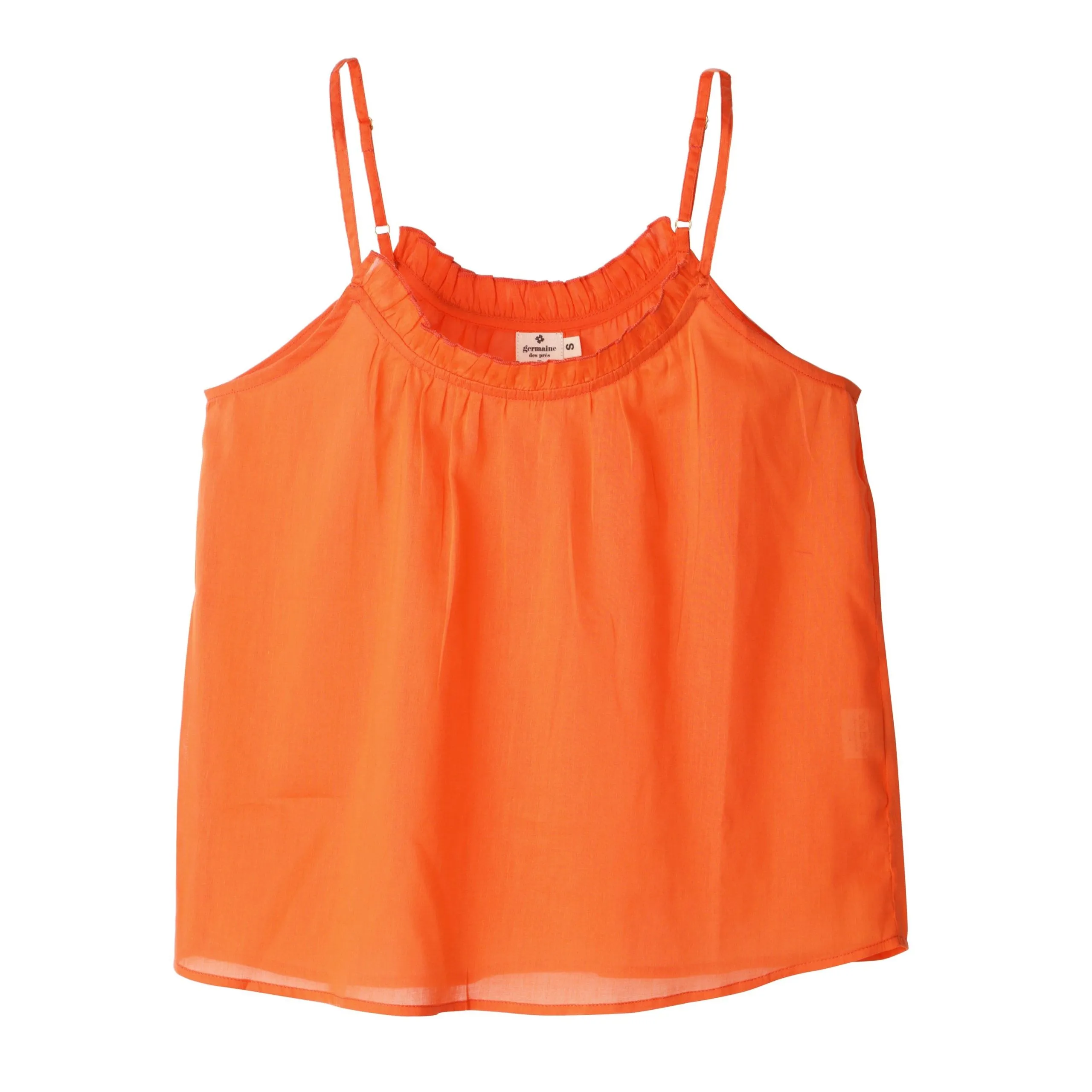 Caraco coton Orange TOP HORTENSE