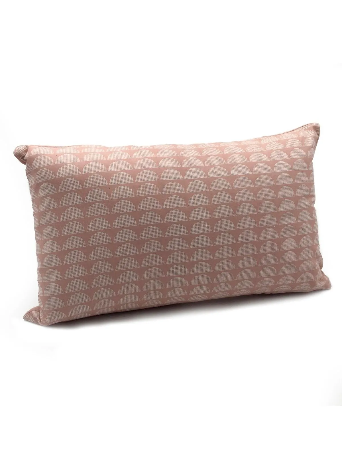 Coussin décoration imprimé en coton Rose TERRA ROSA