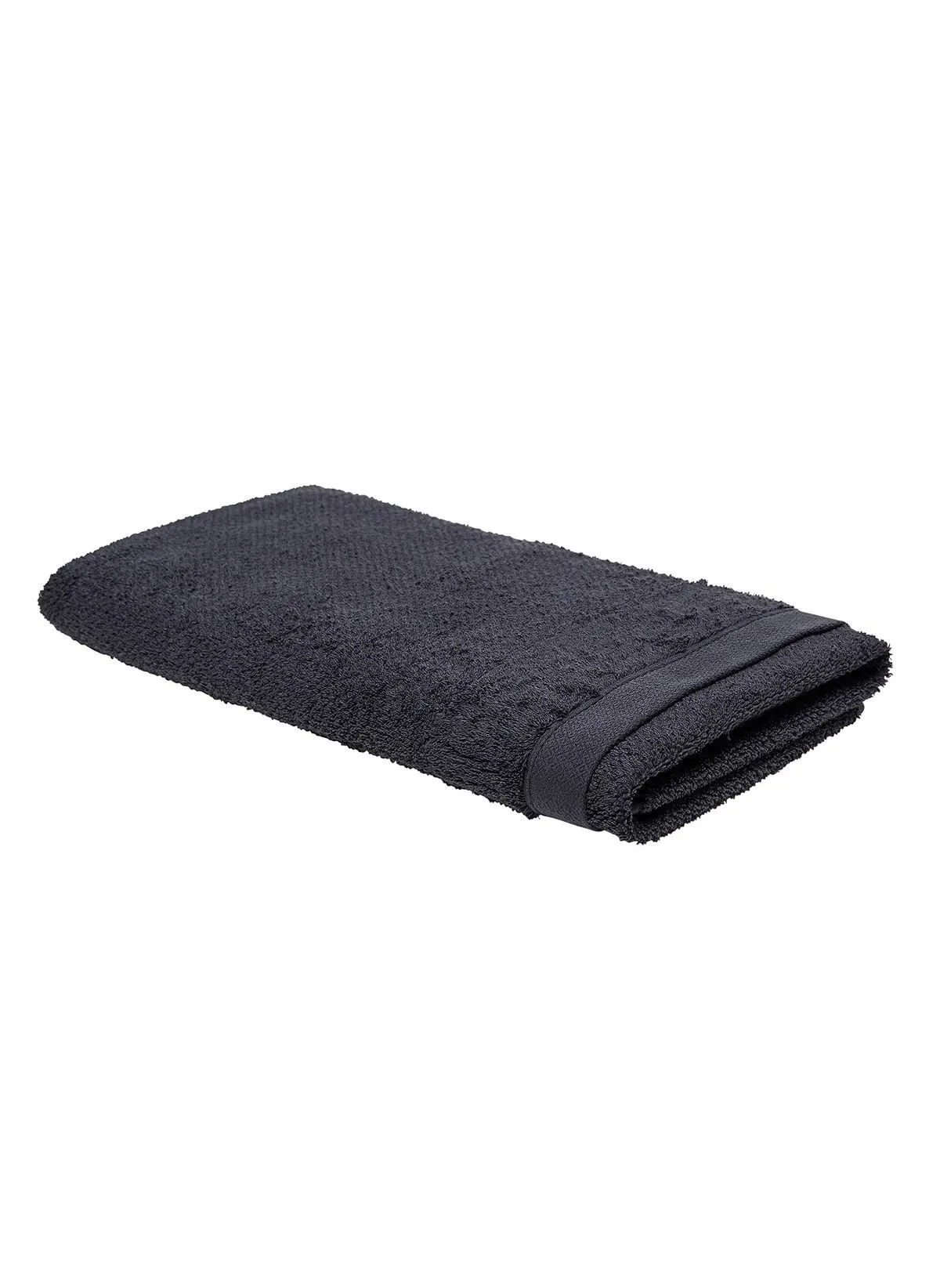 Drap de bain uni en coton Gris BIO ORGANIC
