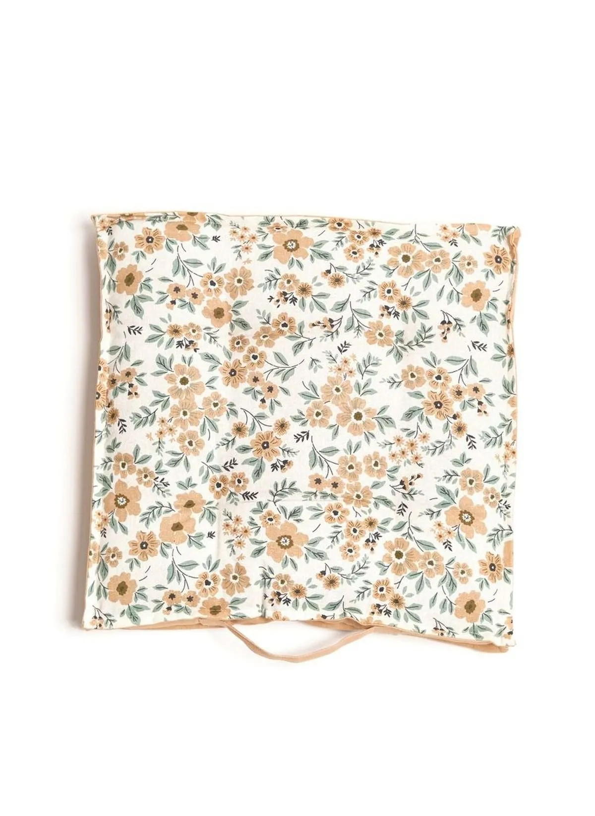 Coussin de sol en coton Rose FUNNY LAPIN