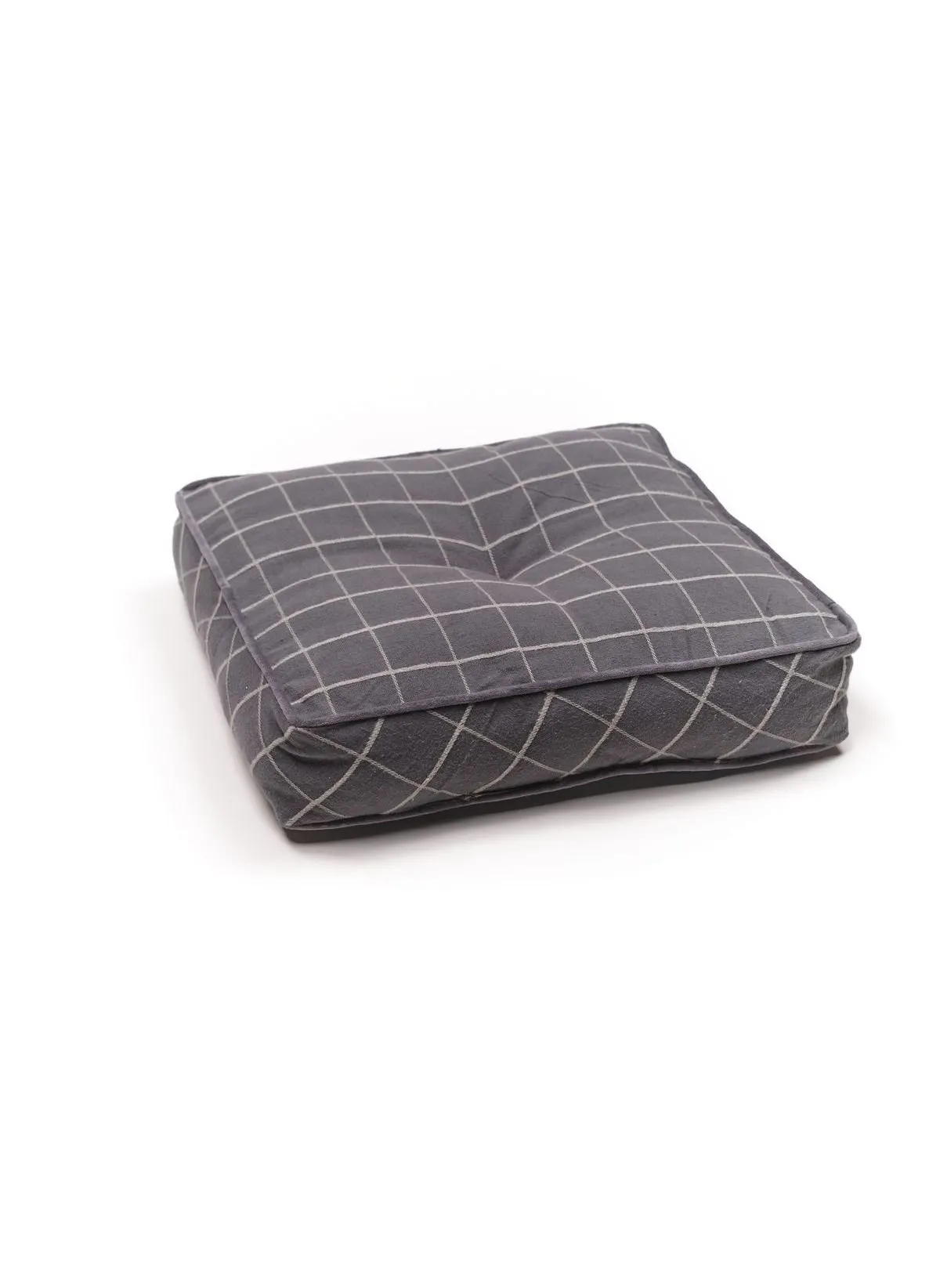 Coussin de sol en coton Gris MOUNTAIN