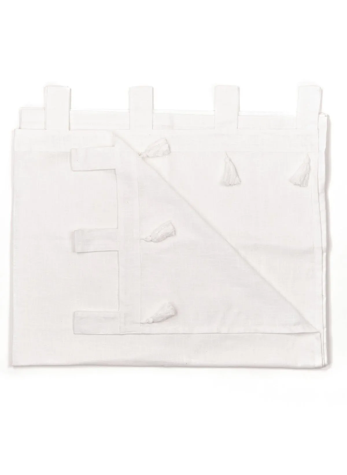 Voilage en coton Blanc CHARME