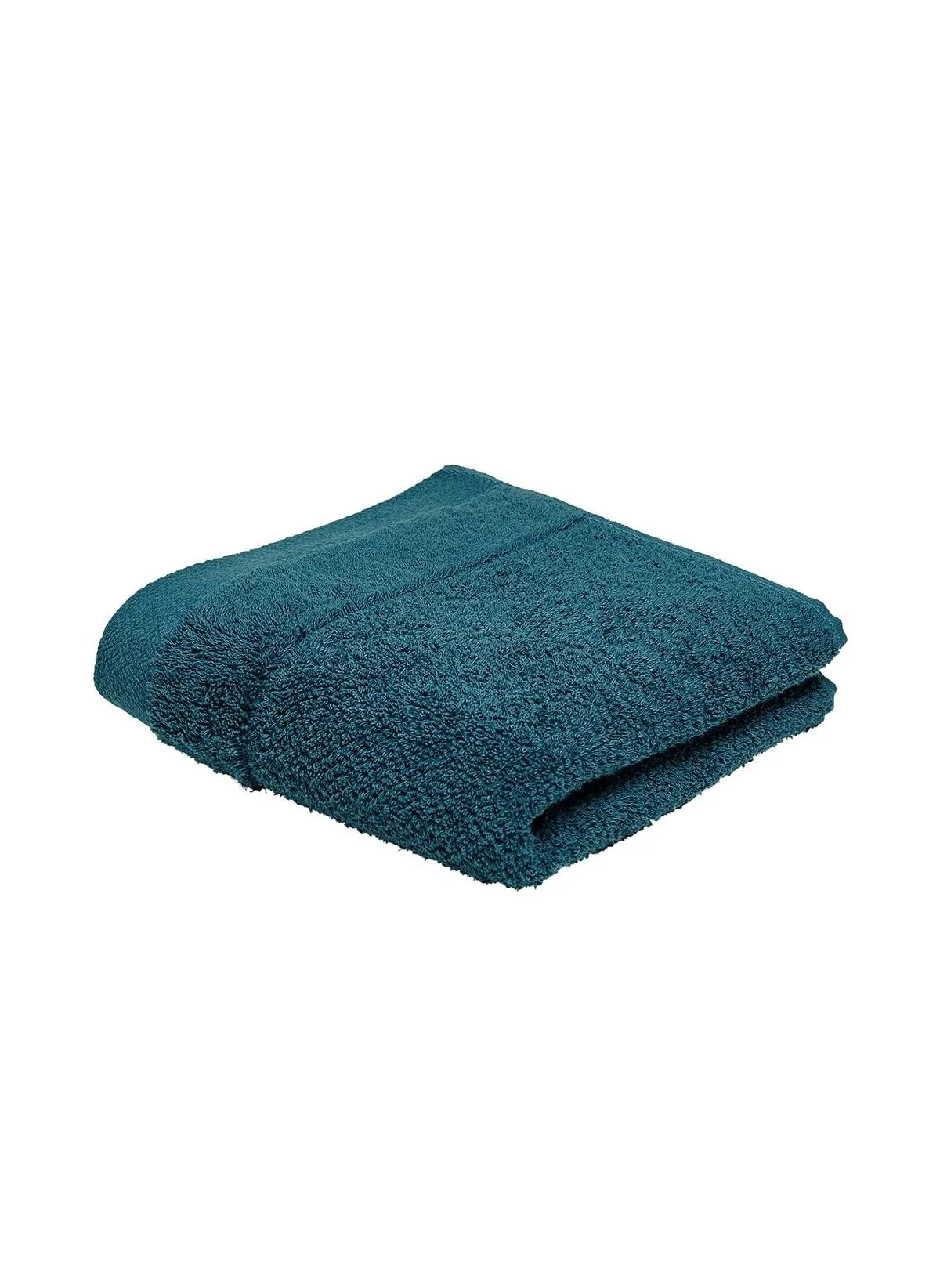 Serviette de bain uni en coton Bleu BIO ORGANIC