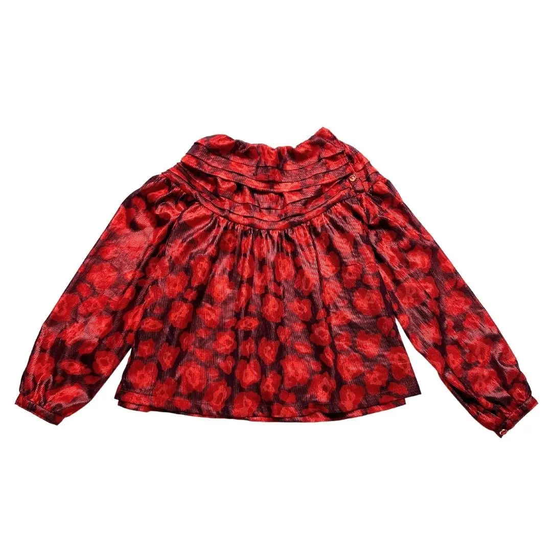 Chemise enfant rouge - 6 ans Rouge