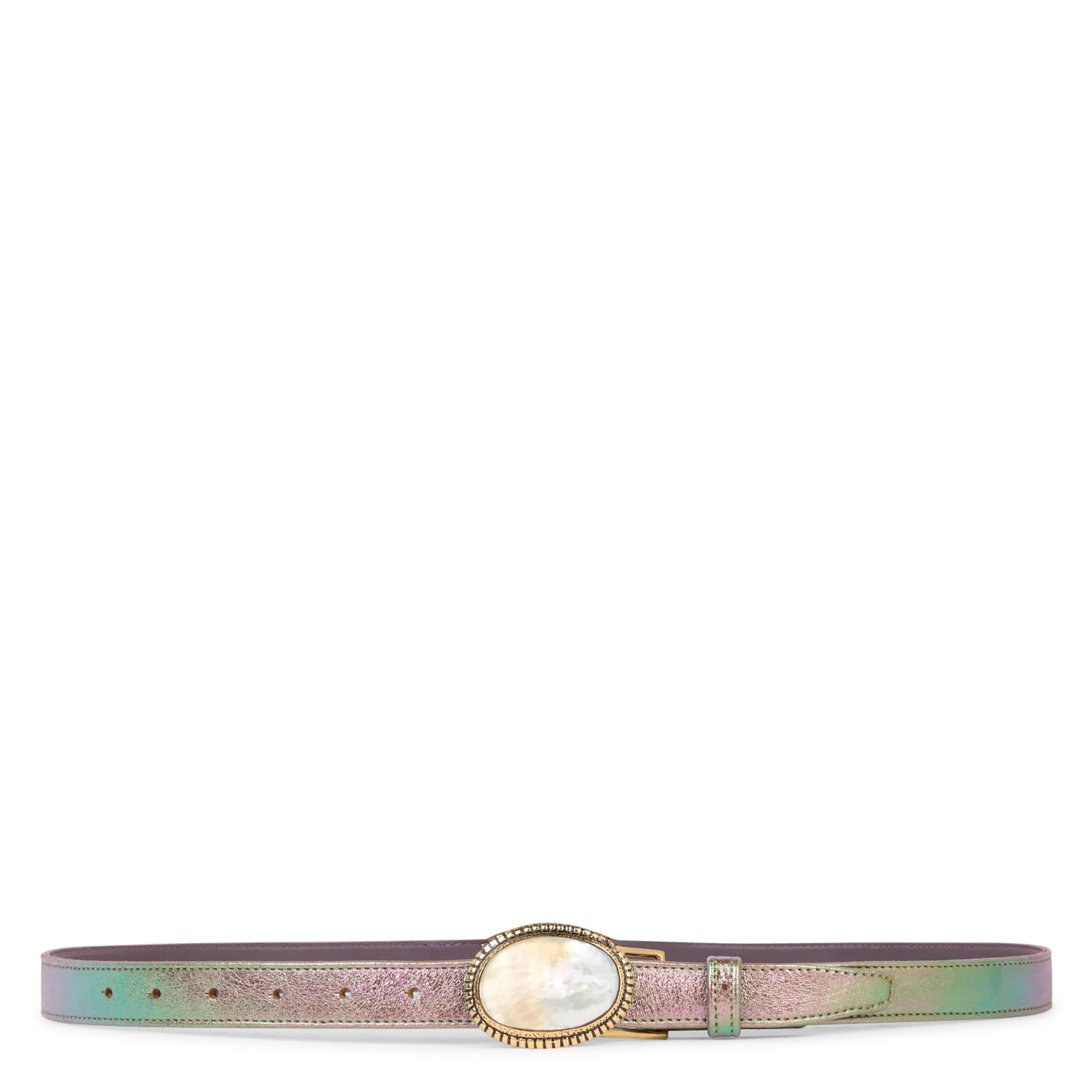 Ceinture en cuir Multicolore DALLAS