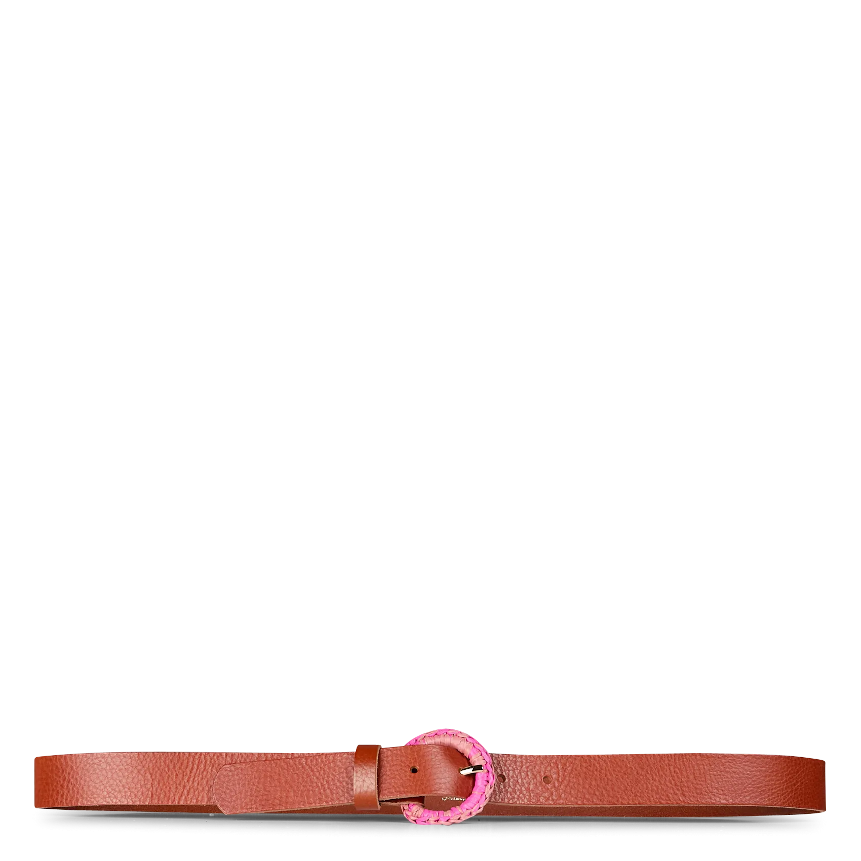 Ceinture en cuir Rouge PERCY