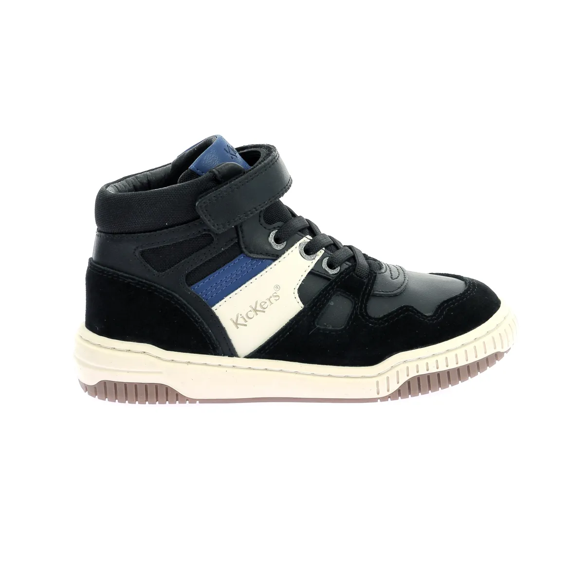 Sneakers hautes cuir Noir KICK92