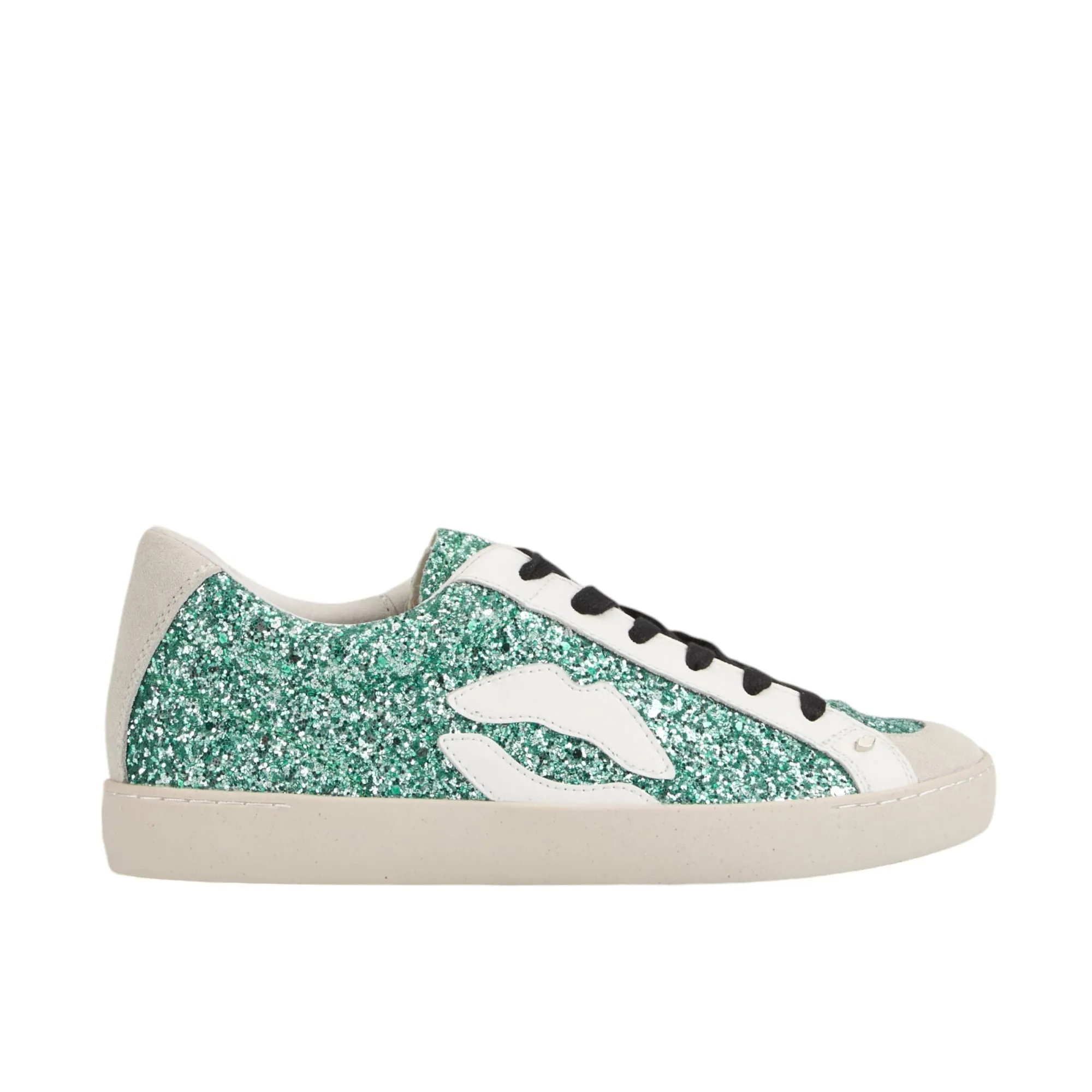 Sneakers en cuir Vert COLETTE