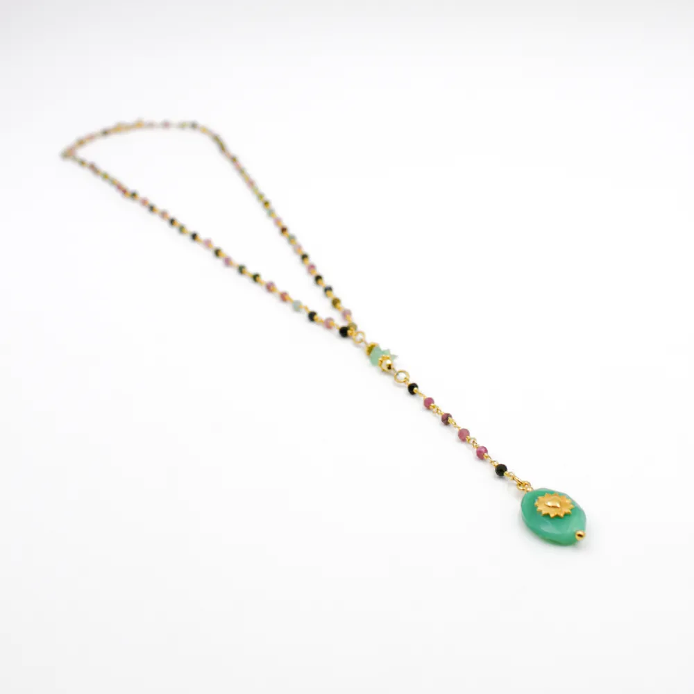 Collier chapelet ex voto - christelle Doré