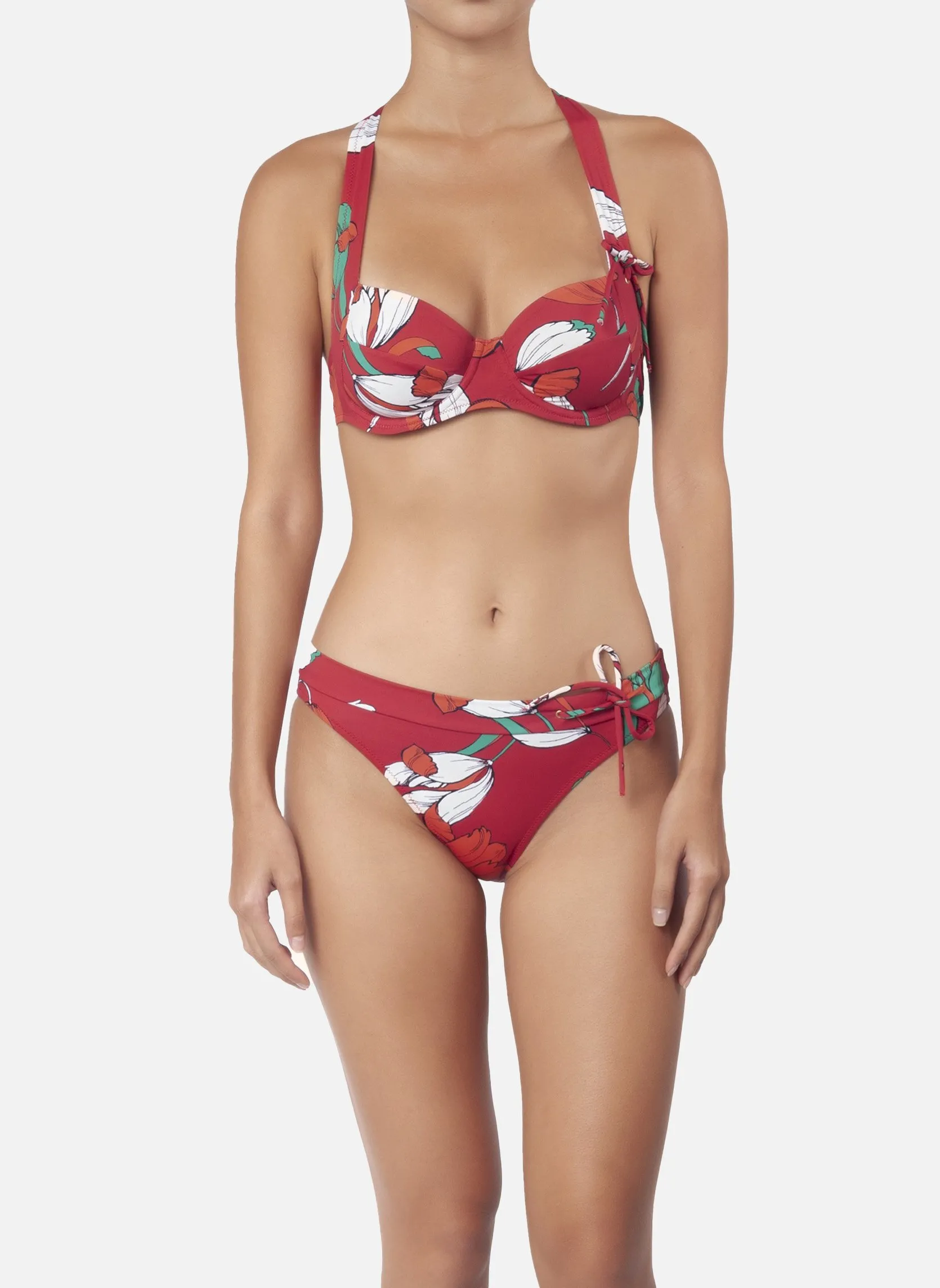 Haut de maillot de bain à armatures Bleu DIVA