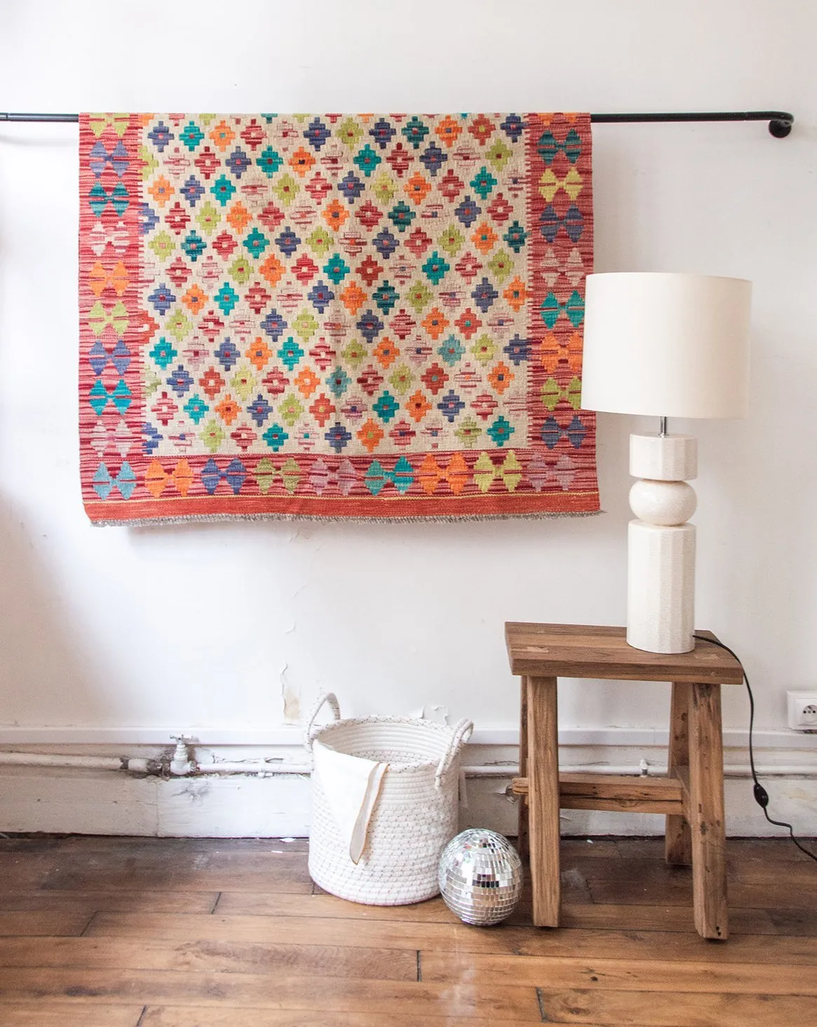 Tapis kilim n°304 Multicolore EDDY