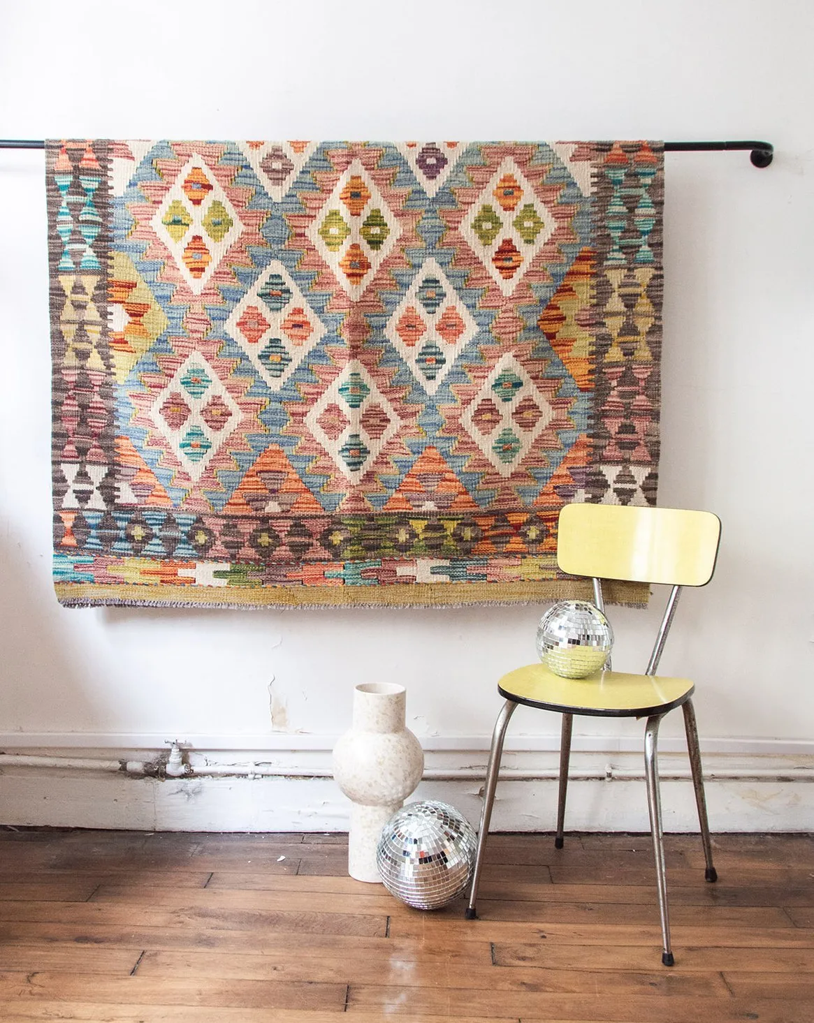 Tapis kilim n°315 Multicolore EDDY