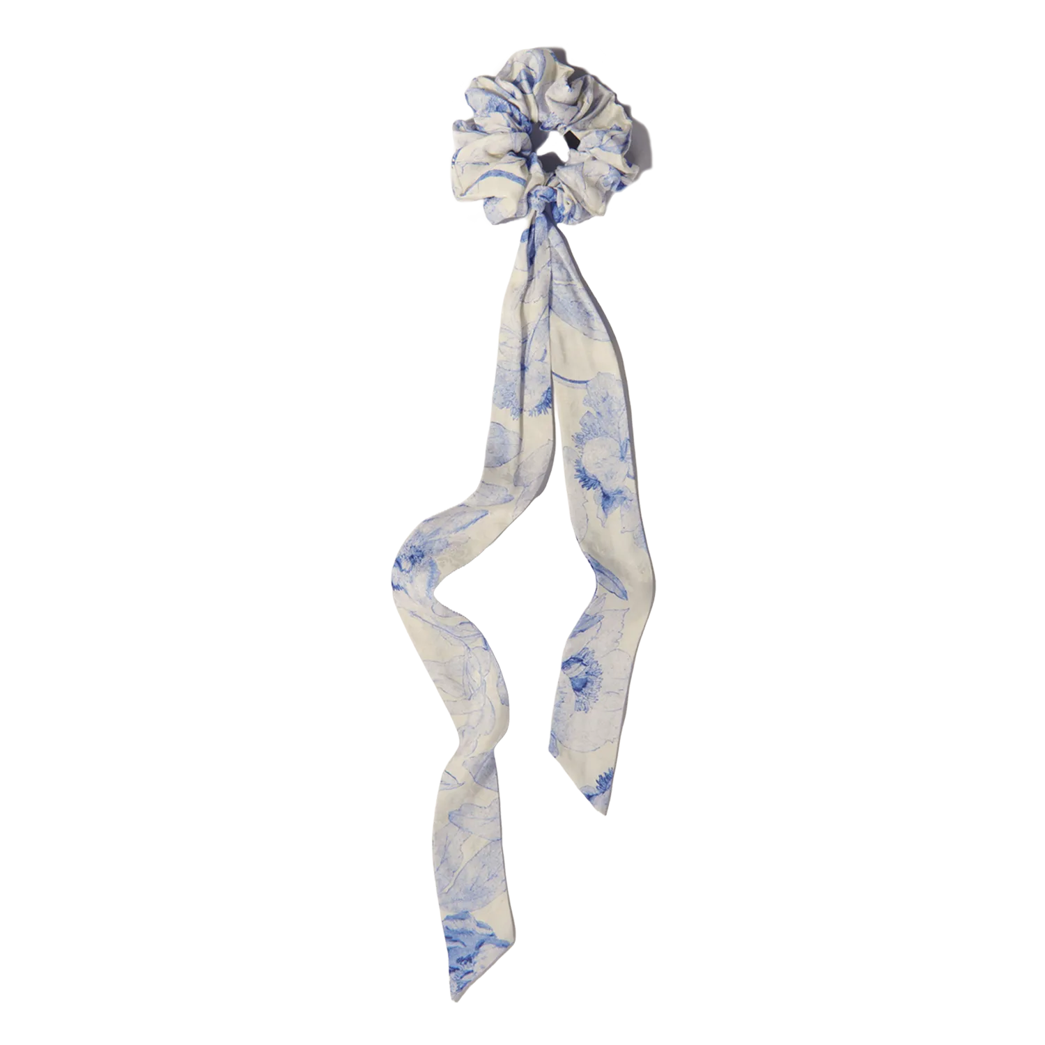 Chouchou imprimé Blanc