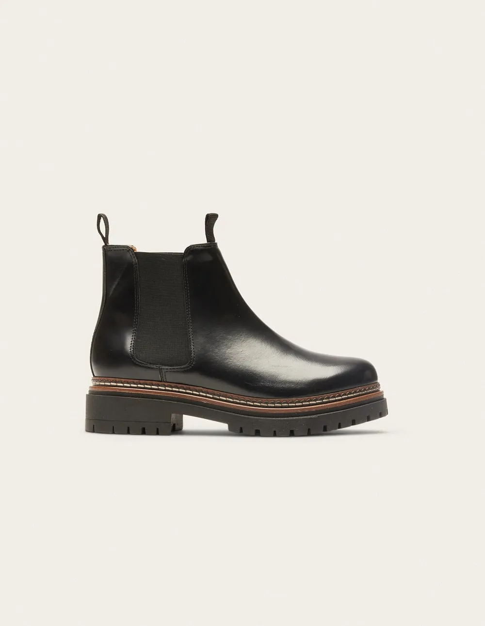 Bottines Noir Pernille