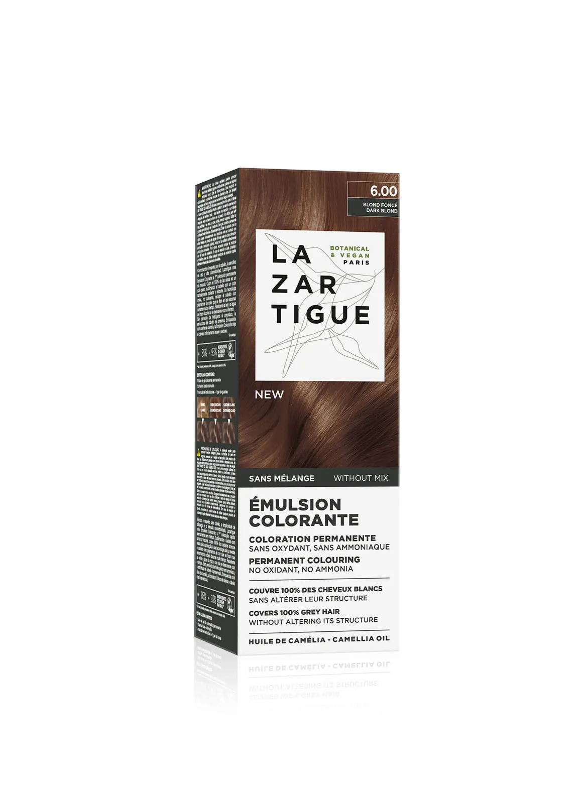 EMULSION COLORANTE 6.00 BLOND FONCE Coloration permanente - sans mélange - non éclaircissante Blond fonce