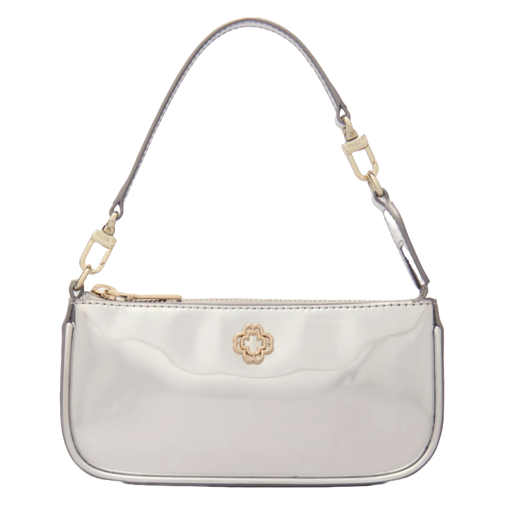 Sac à main en cuir Argent