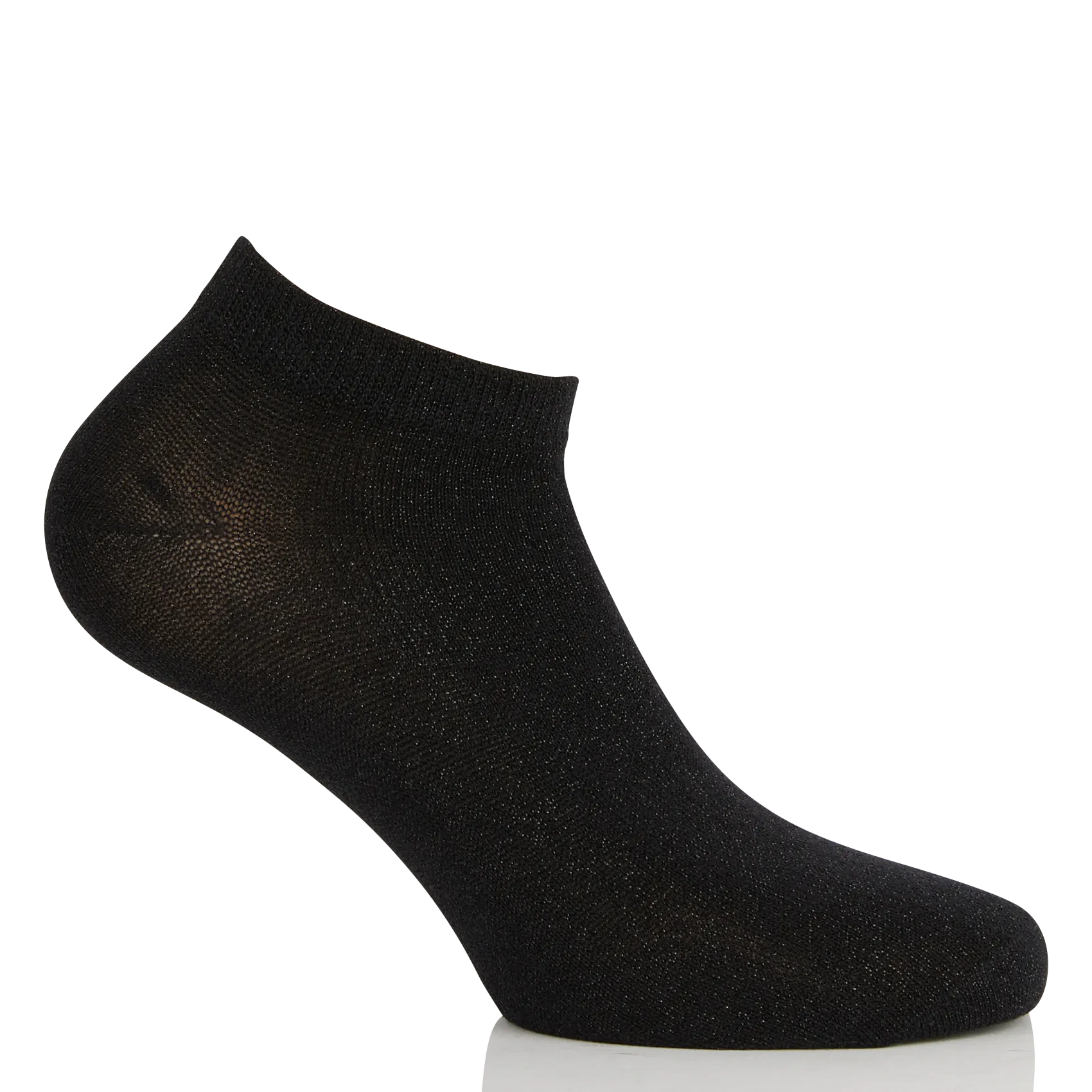 Chaussettes en coton bio mélangé Noir SEBBY