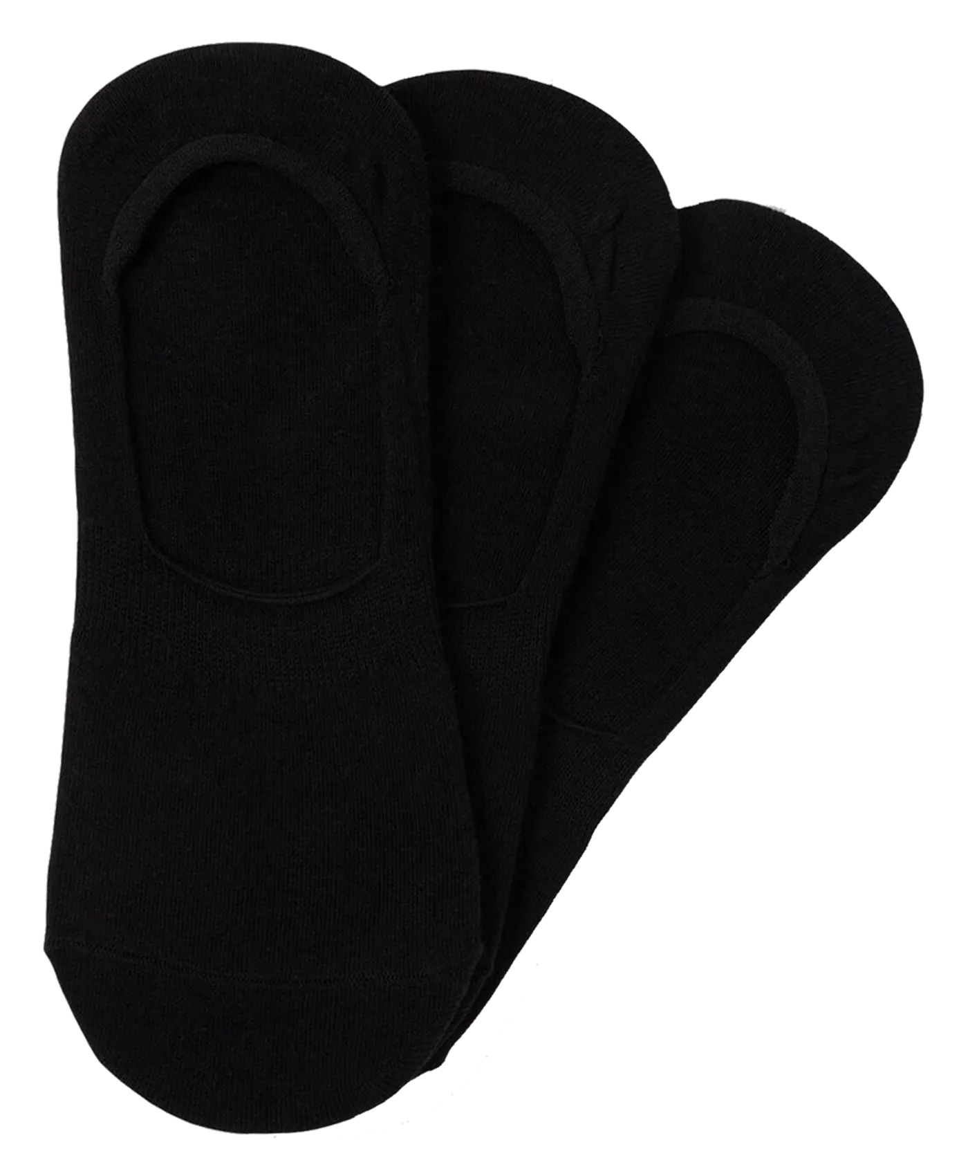 Socquettes en coton bio mélangé Noir WADE