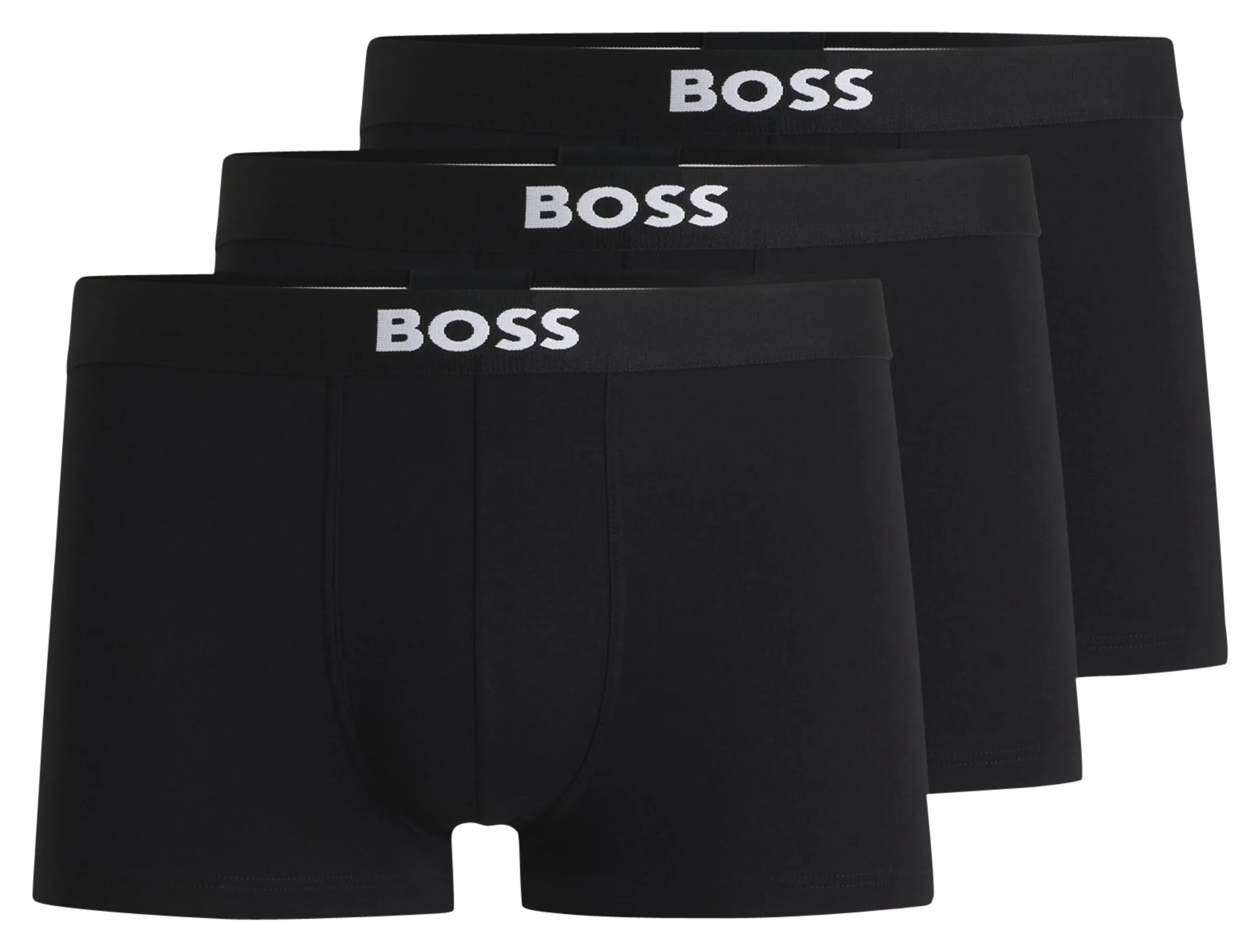 Pack de boxer en coton mélangé Noir