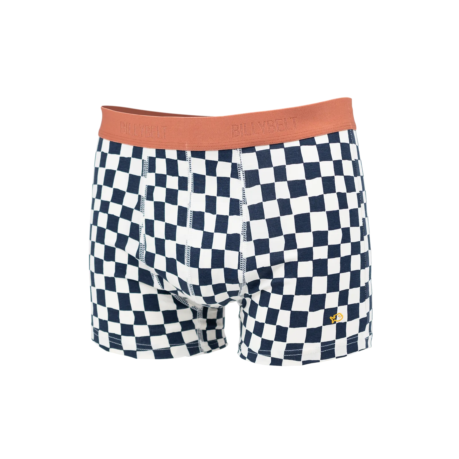 Boxer en coton biologique Noir RETRO