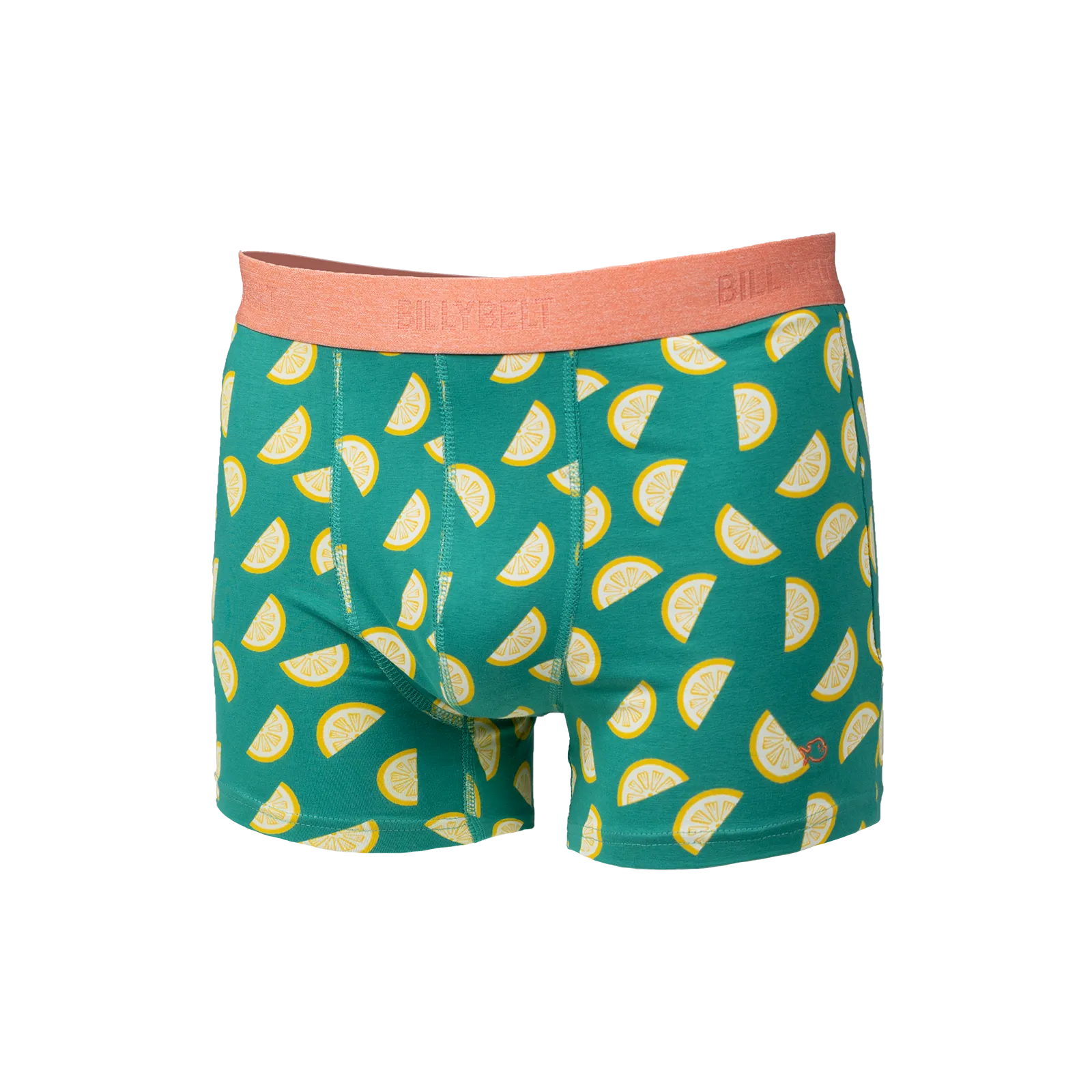 Boxer en coton biologique Vert CITRUS