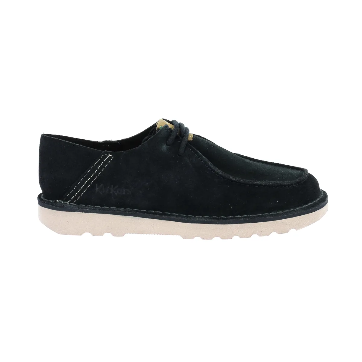 Bateau cuir Bleu KICK NEA