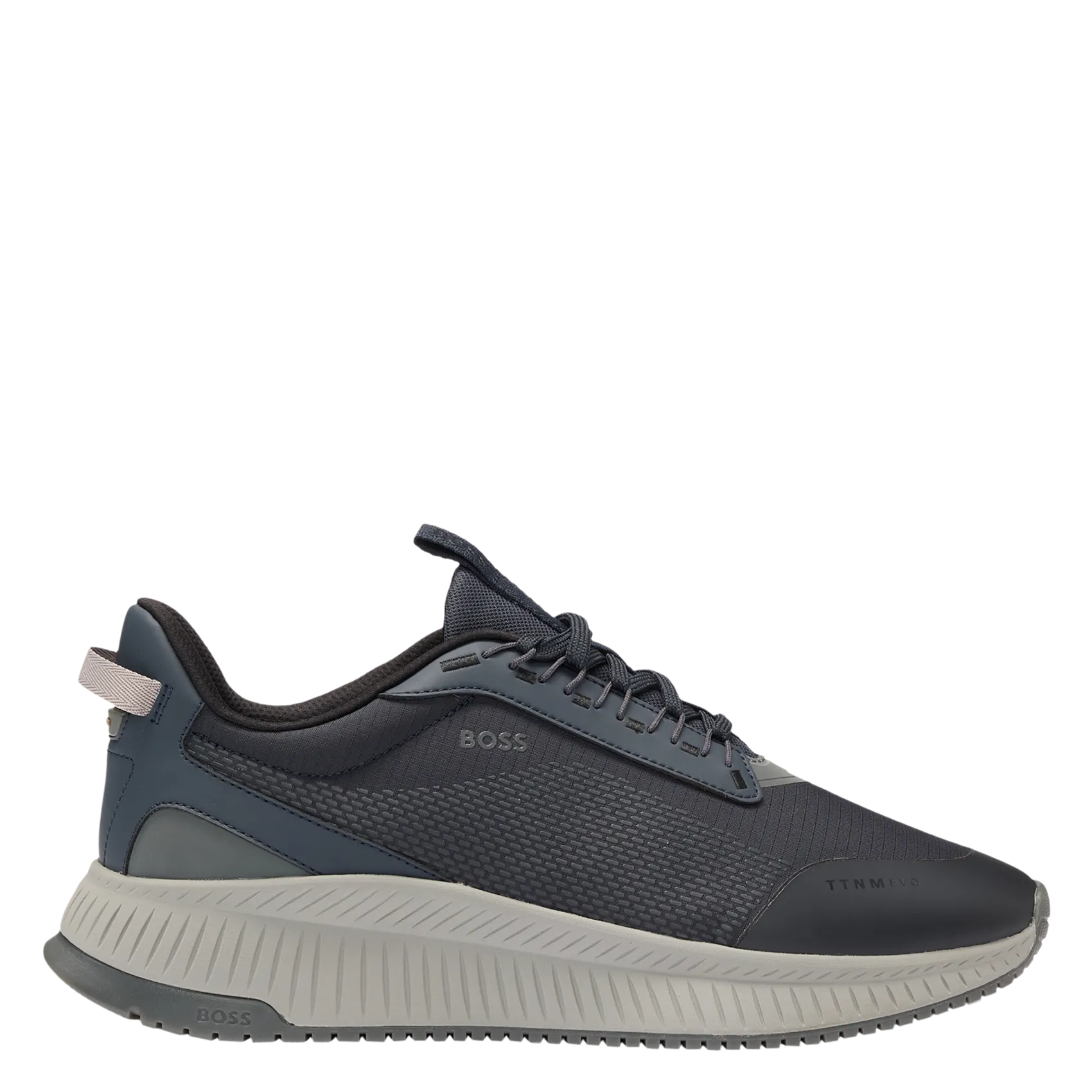 Baskets basses à lacets Bleu