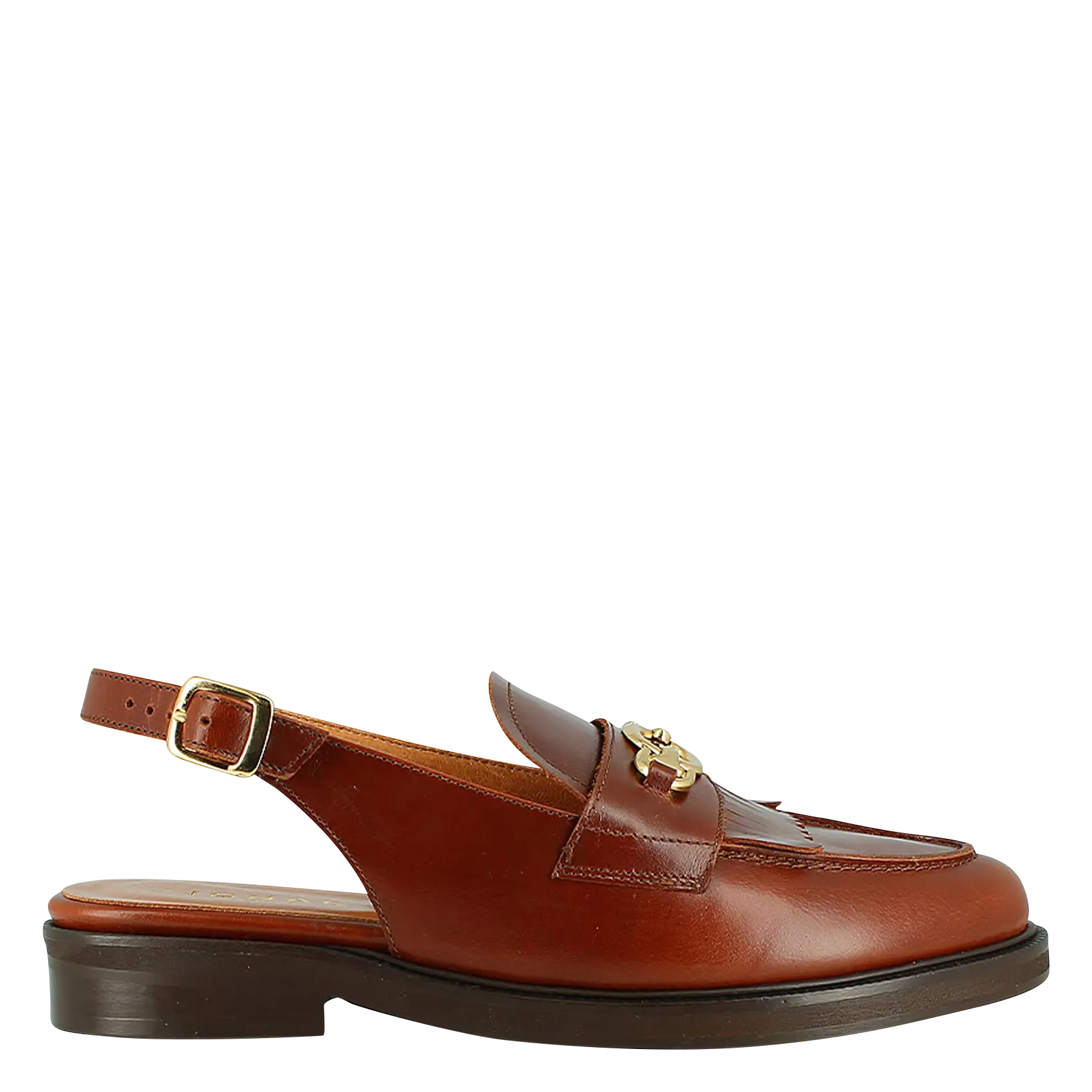 Mocassins en cuir Marron DELPHY