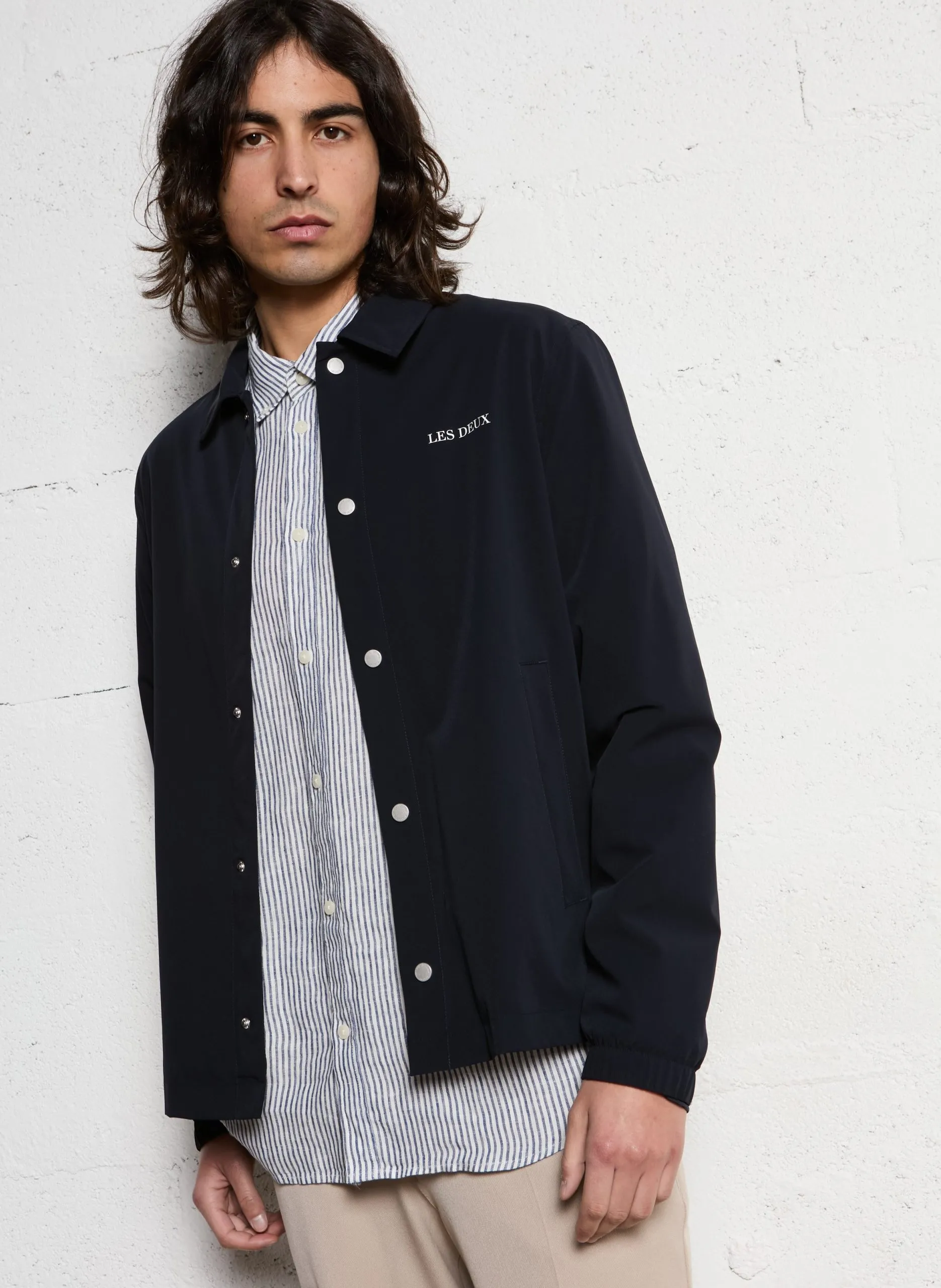 Veste droite Bleu IDRIS