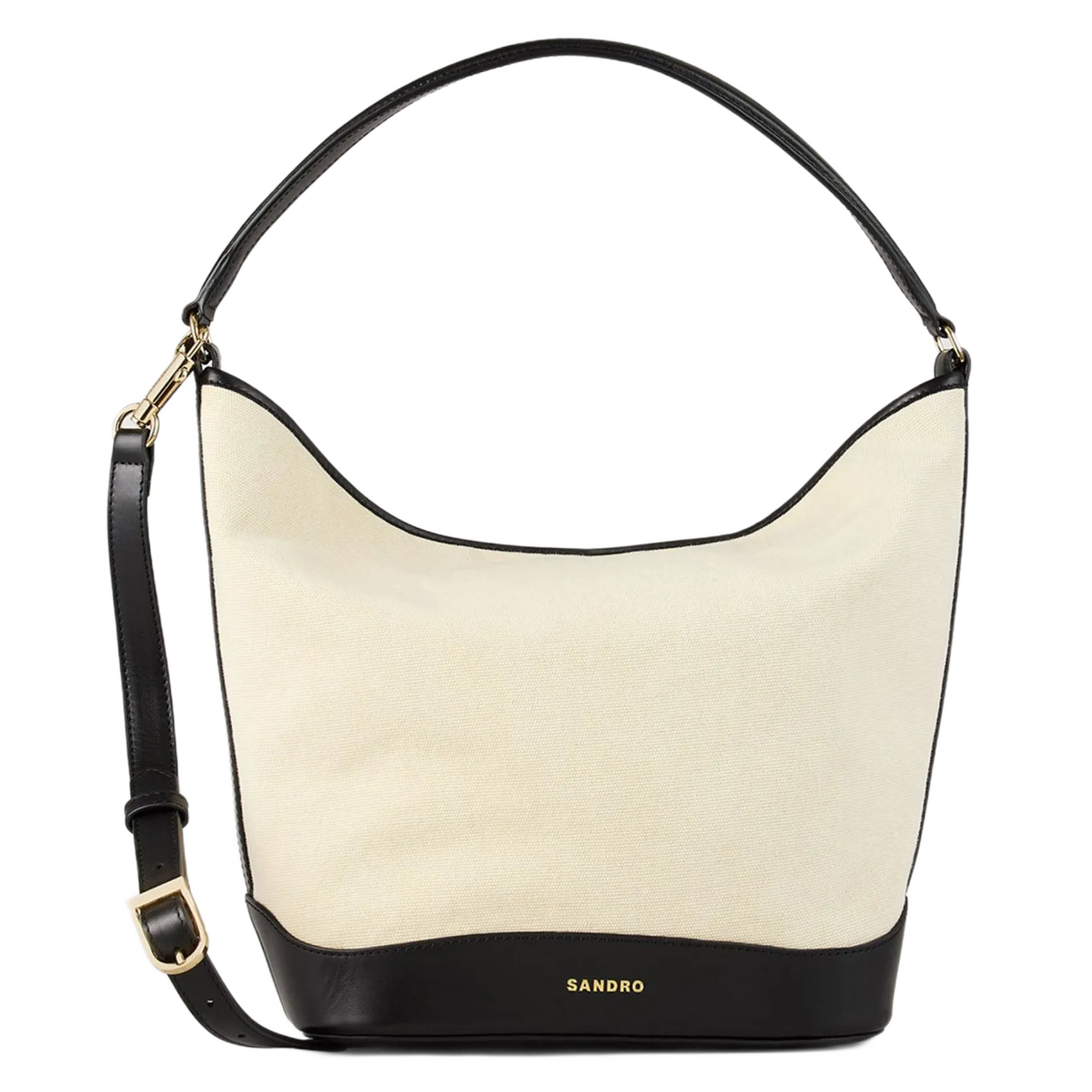 Sac seau bi-matière Blanc