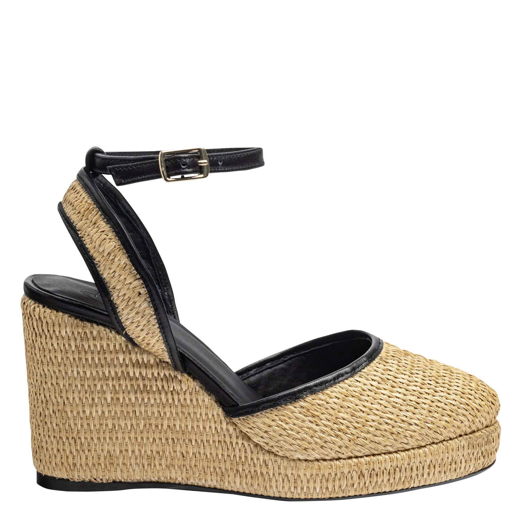 Sandales à talons compensés Noir CASS