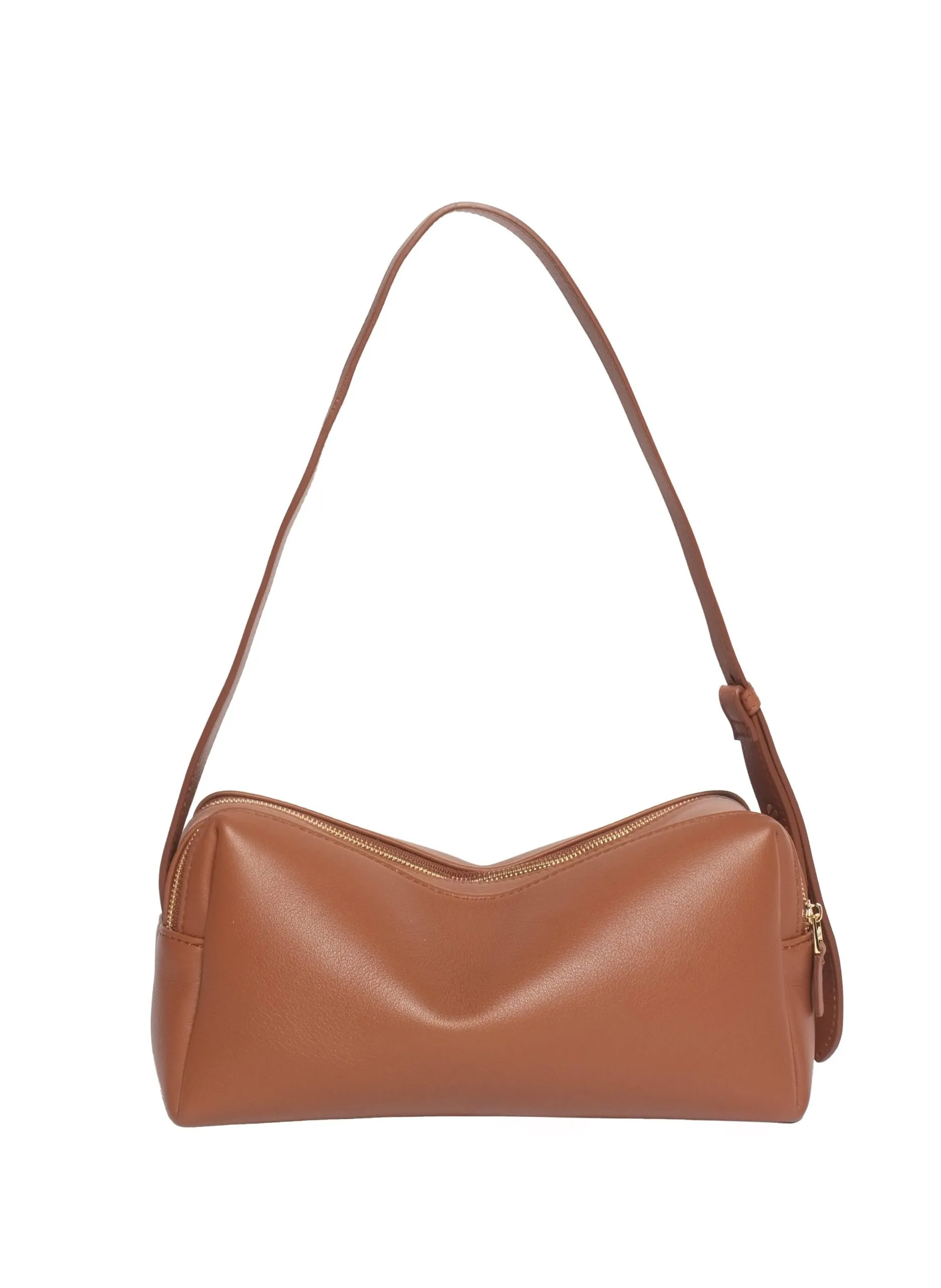 Sac trousse en cuir Marron TROUSSE