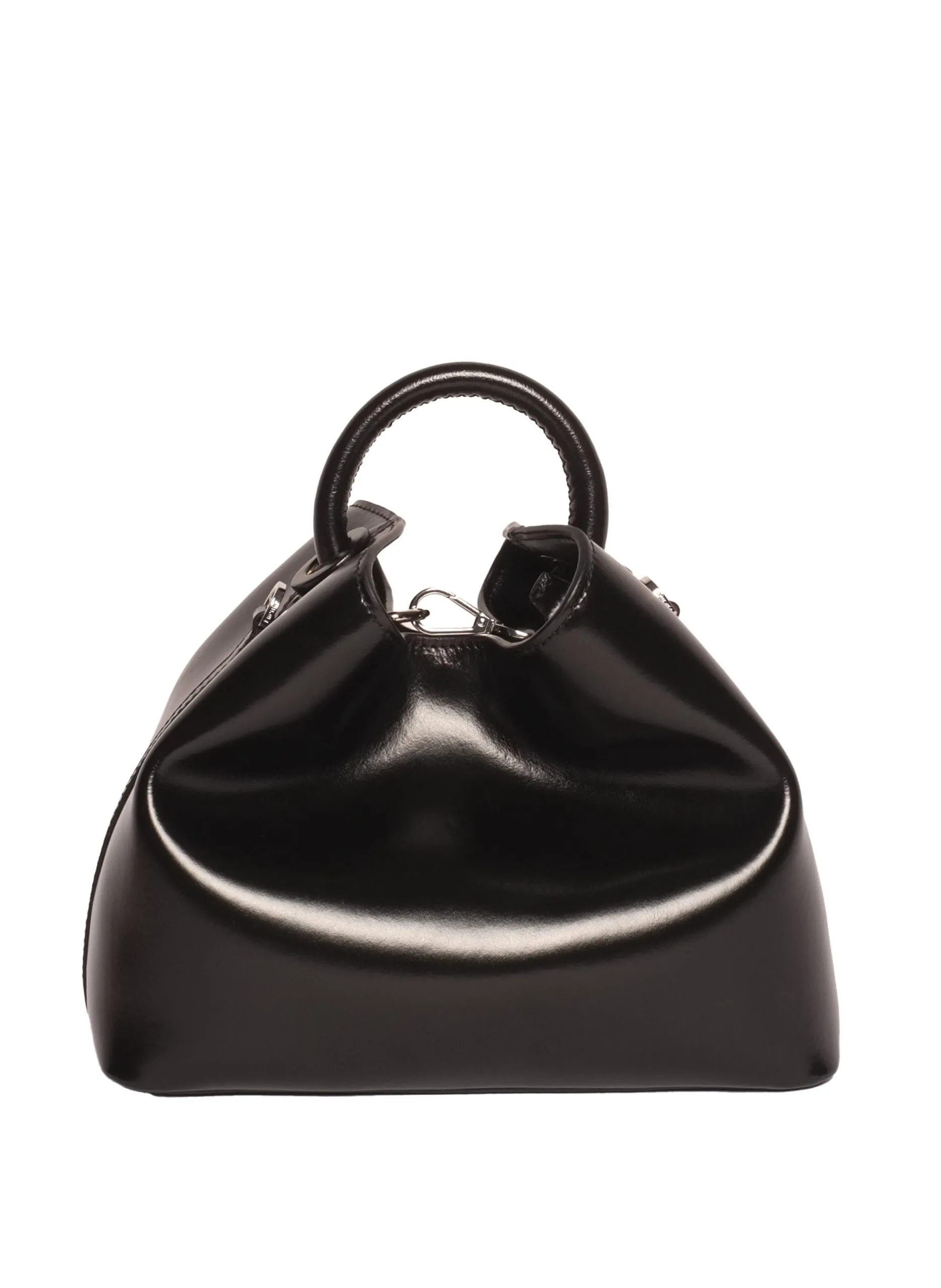 Sac à main raisin en cuir brossé Noir RAISIN