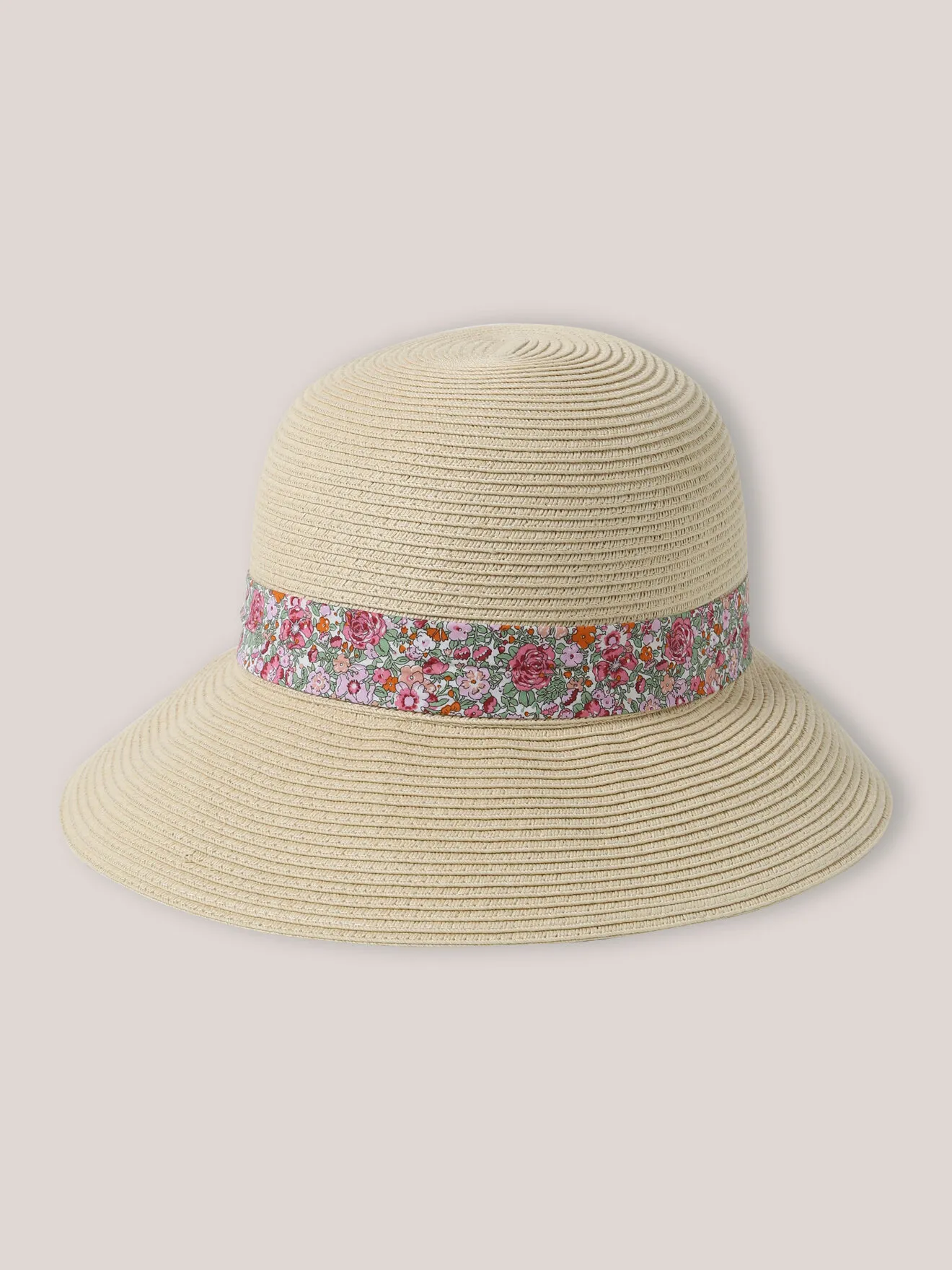 Chapeau cloche Beige