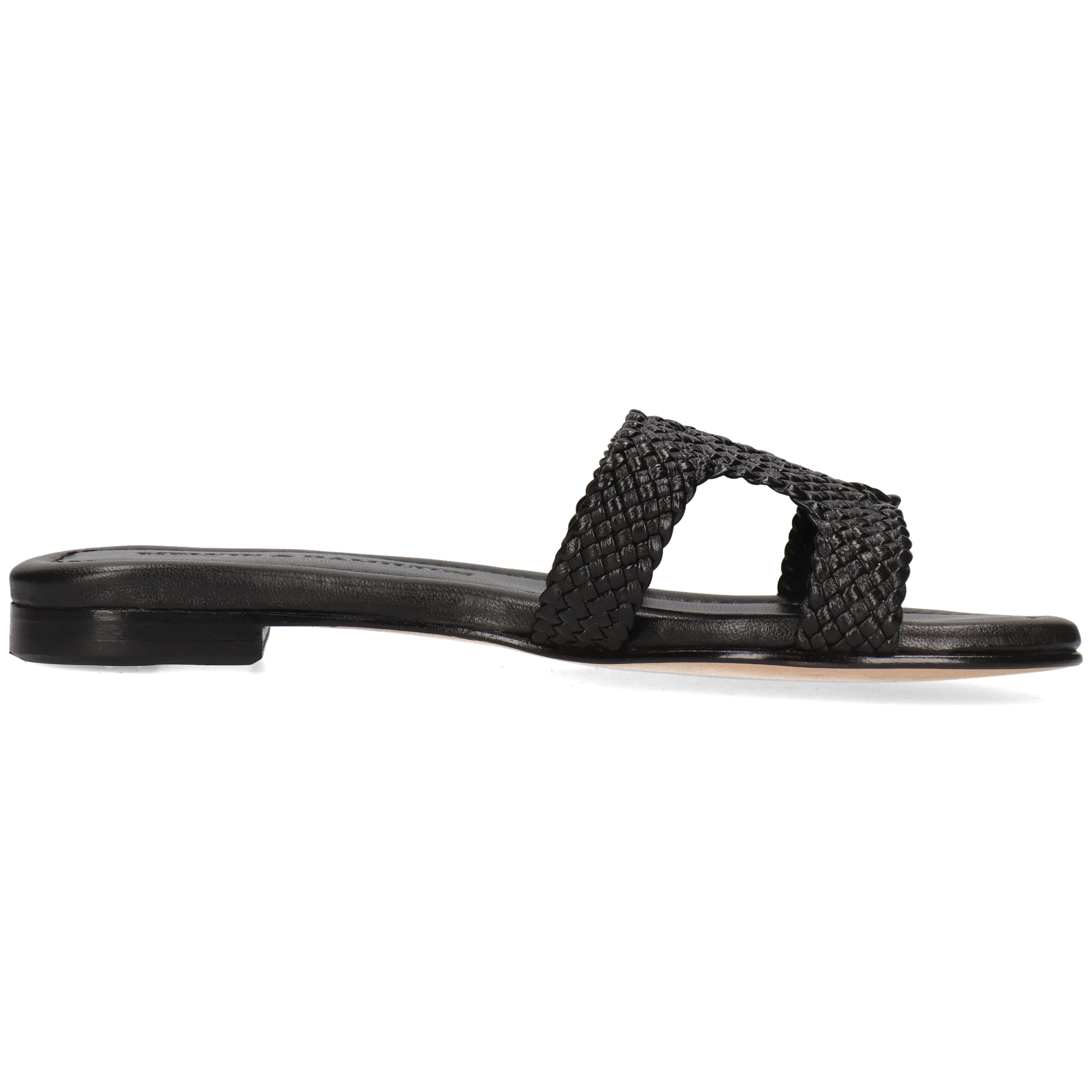 Mules à talon plat Noir HANNA 83