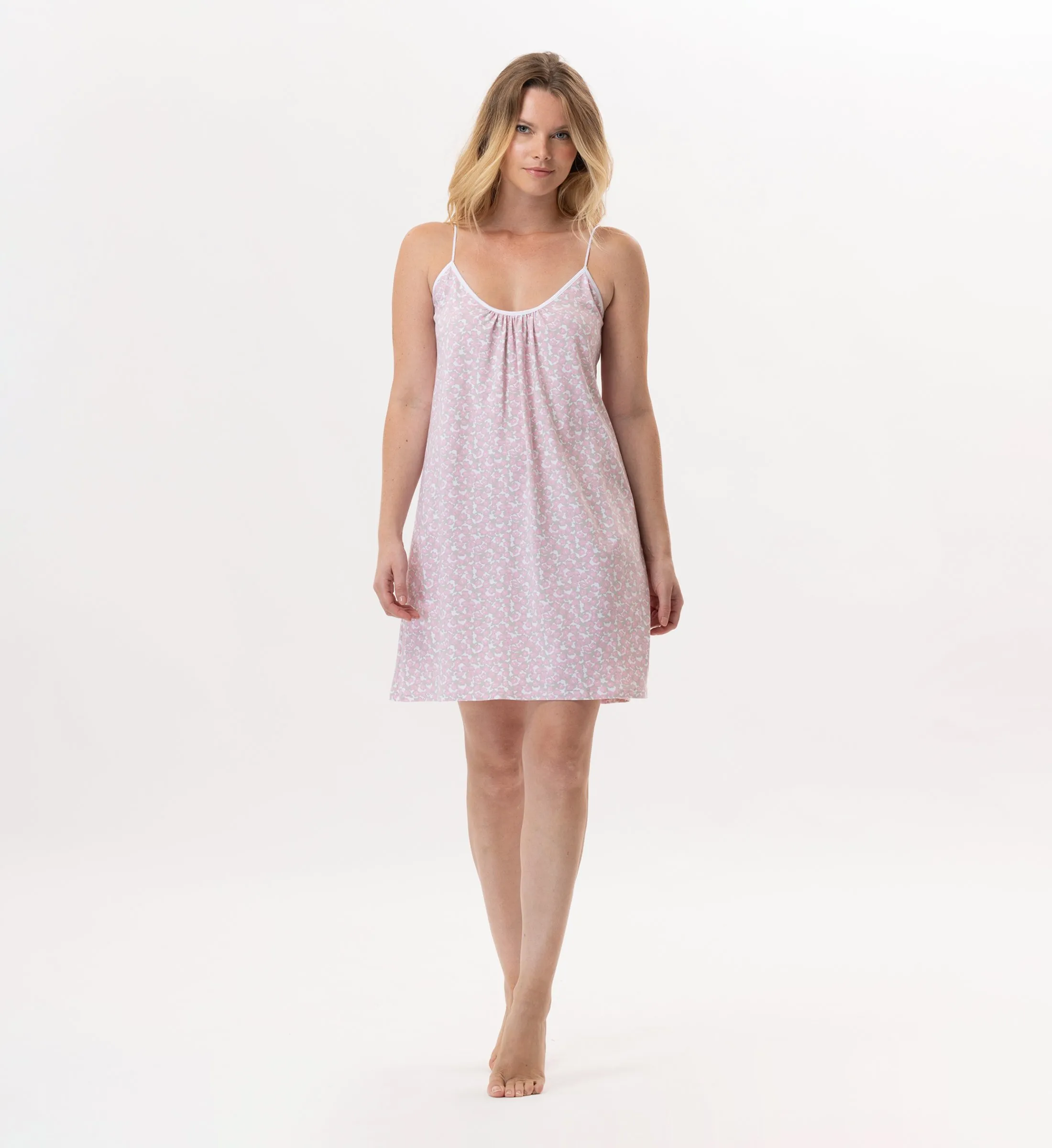 Nuisette en coton Rose CALISSON 903