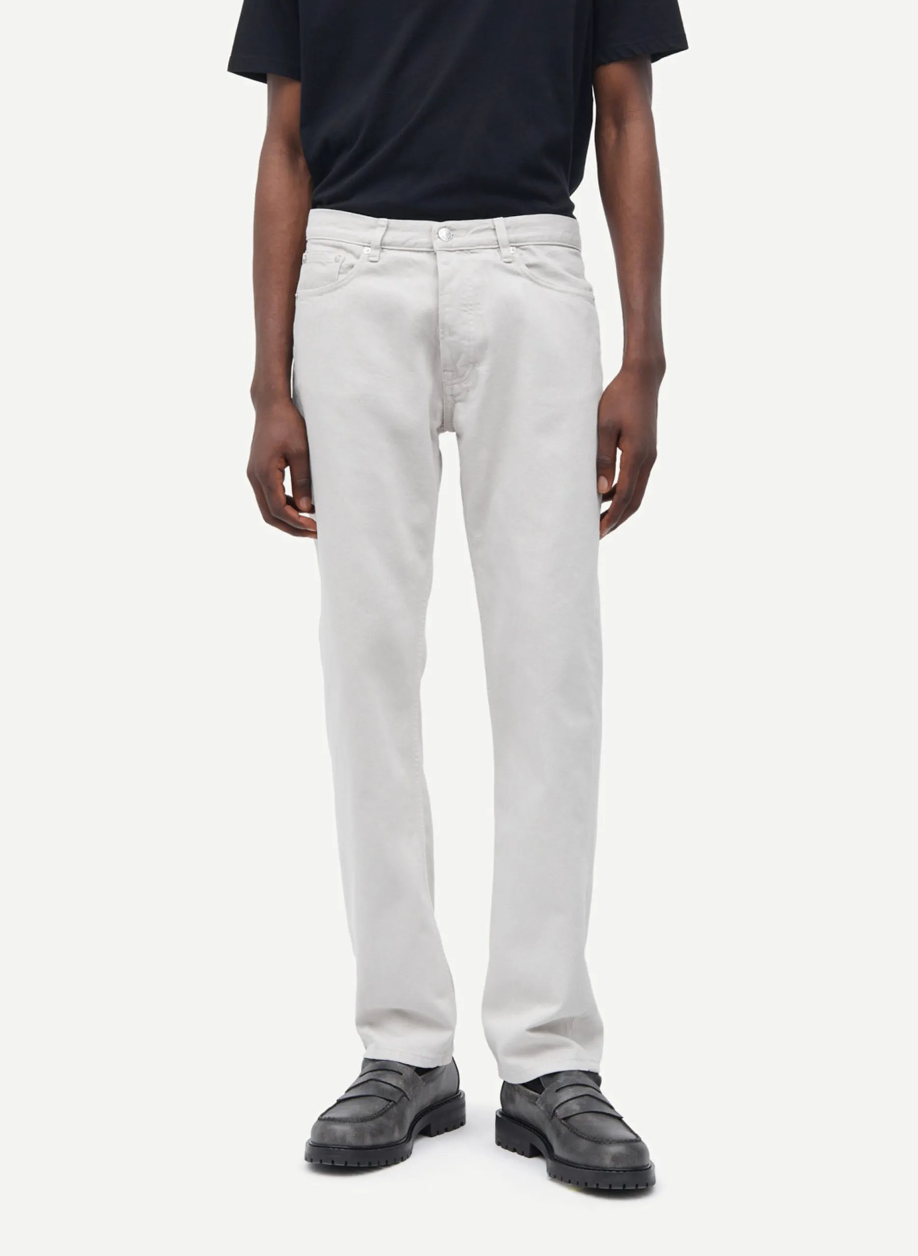 Jean droit Blanc SATAYLOR