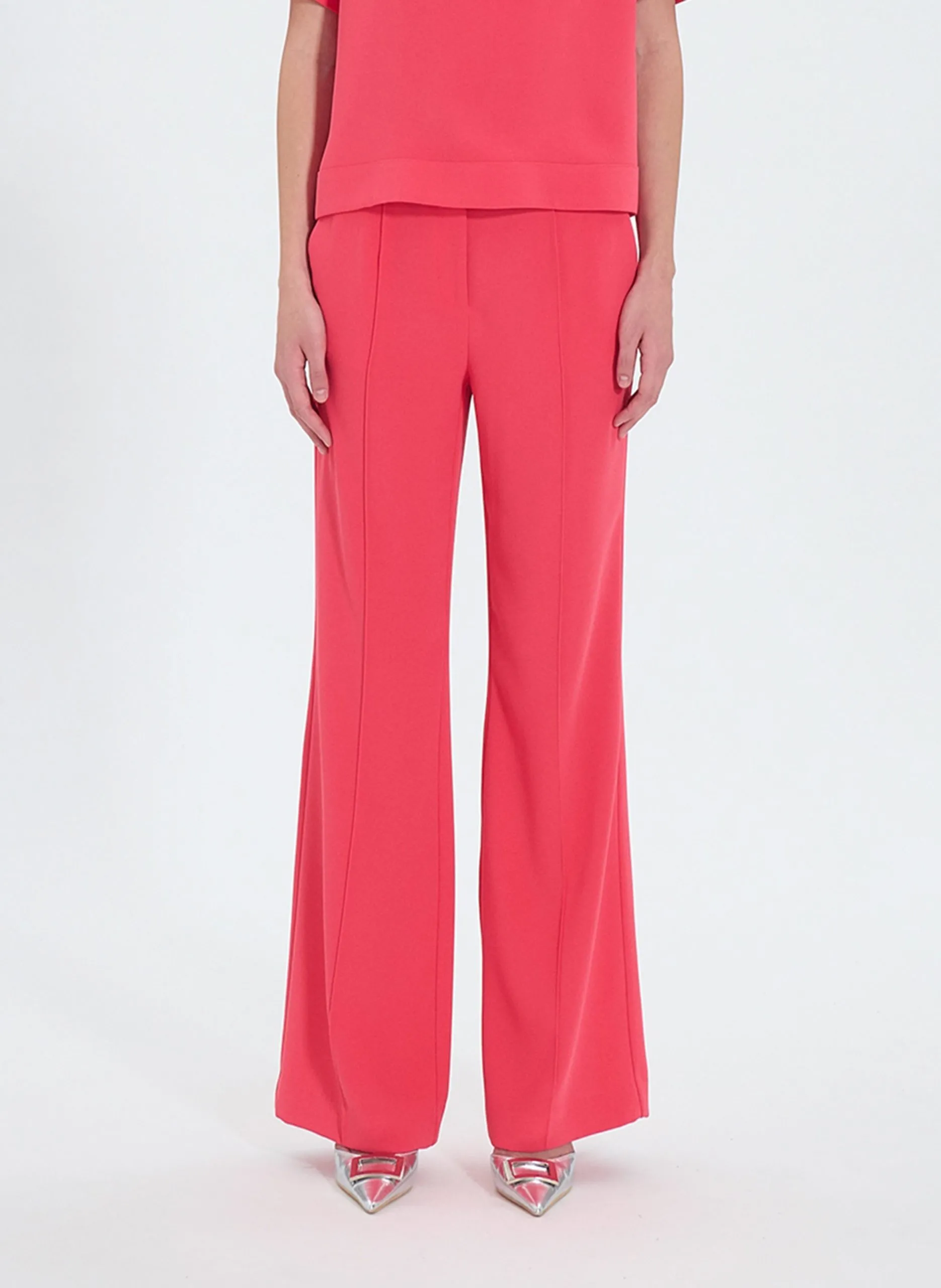 Pantalon large Rose PERVENCHE