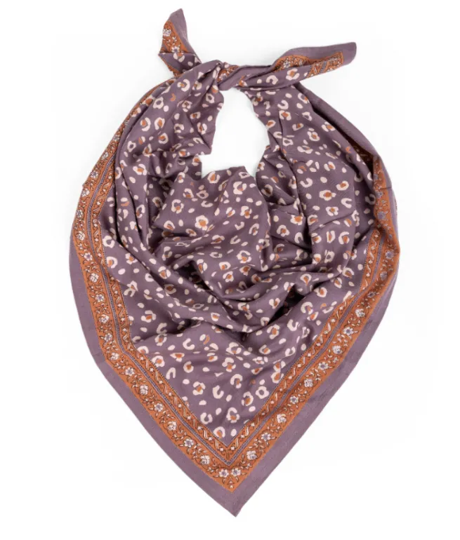 Foulard adulte Violet BENGAL BLUSH