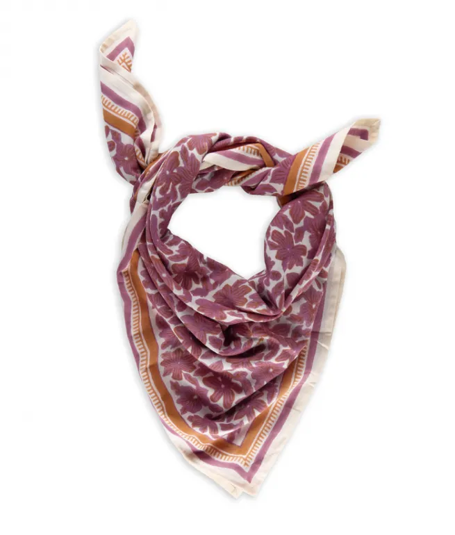 Foulard adulte Violet MANOA ROSA