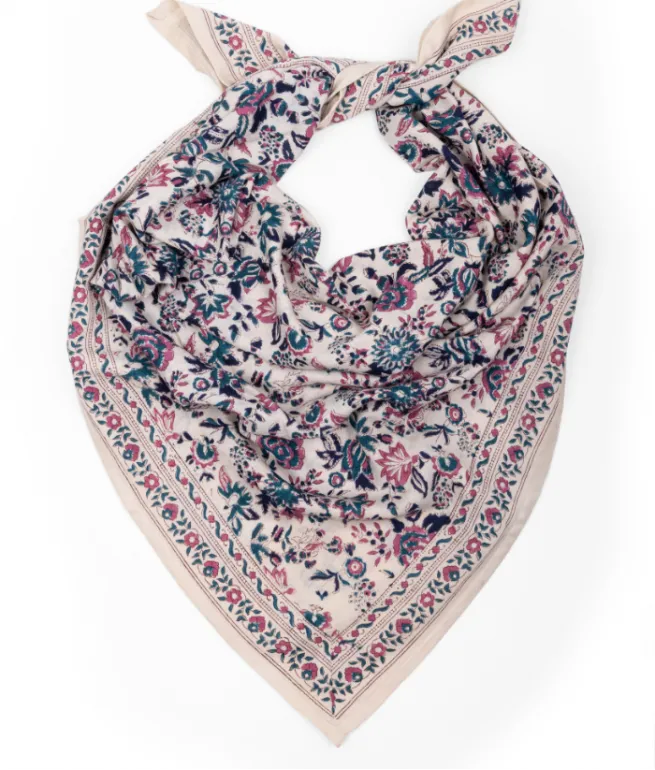 Foulard adulte Bleu GOA FOLK
