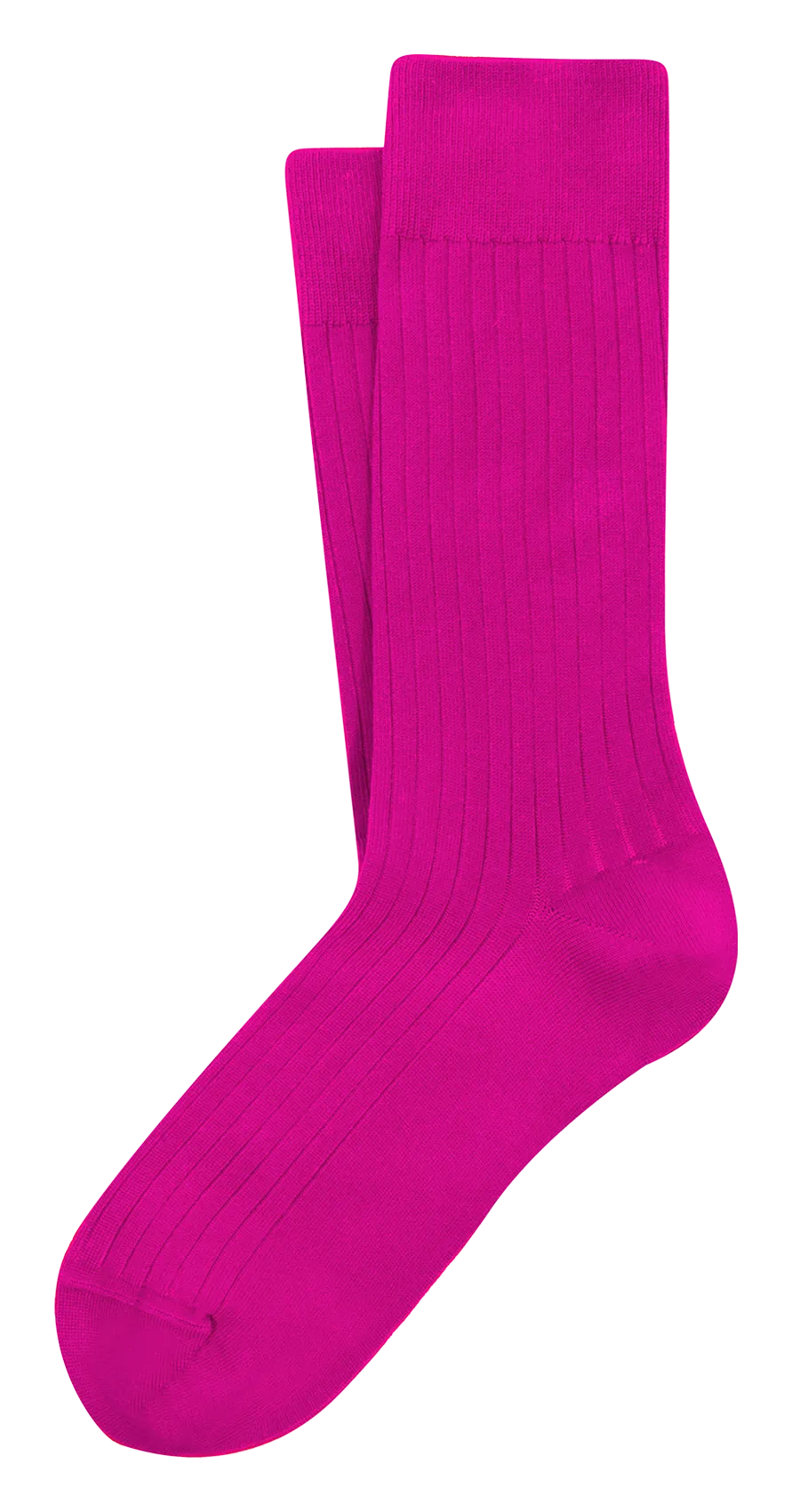 Chaussettes hautes unies Rose URBANA